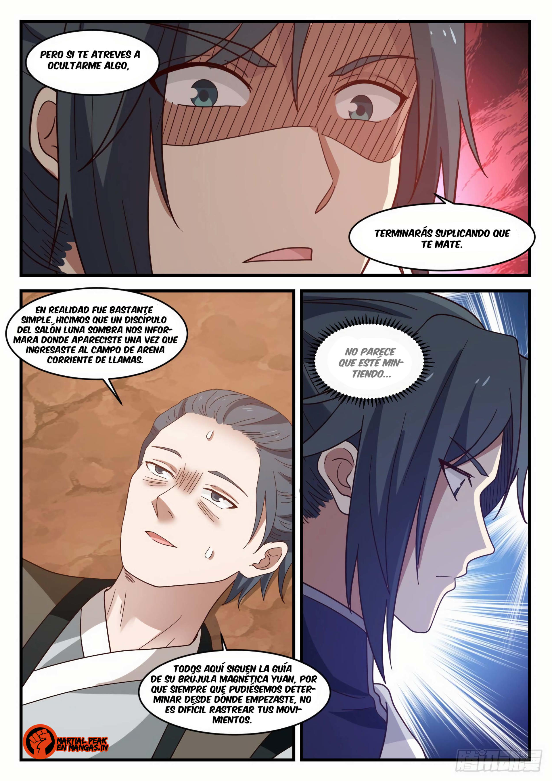 Martial Peak Capitulo 1082 página 3