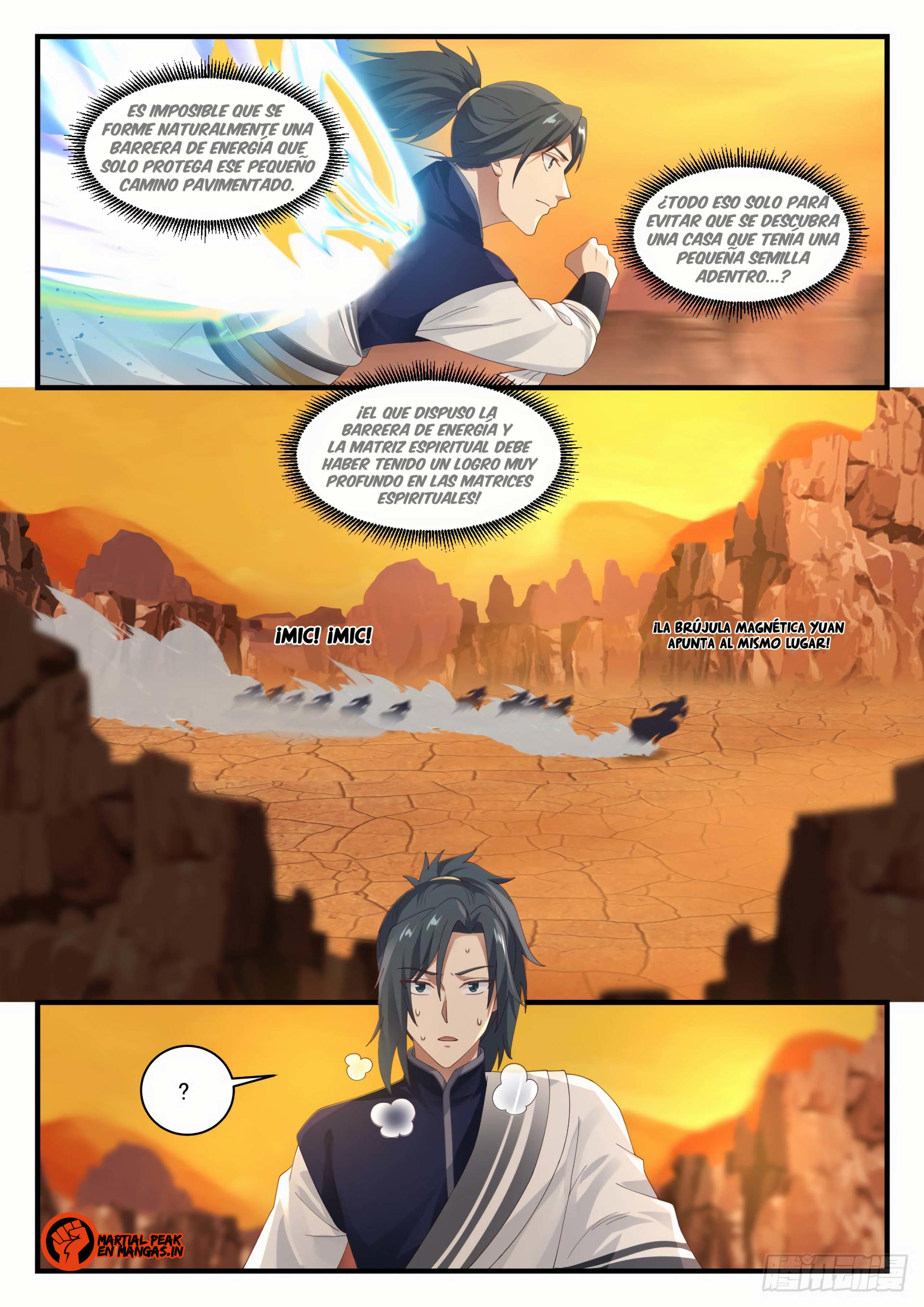 Martial Peak Capitulo 1084 página 10