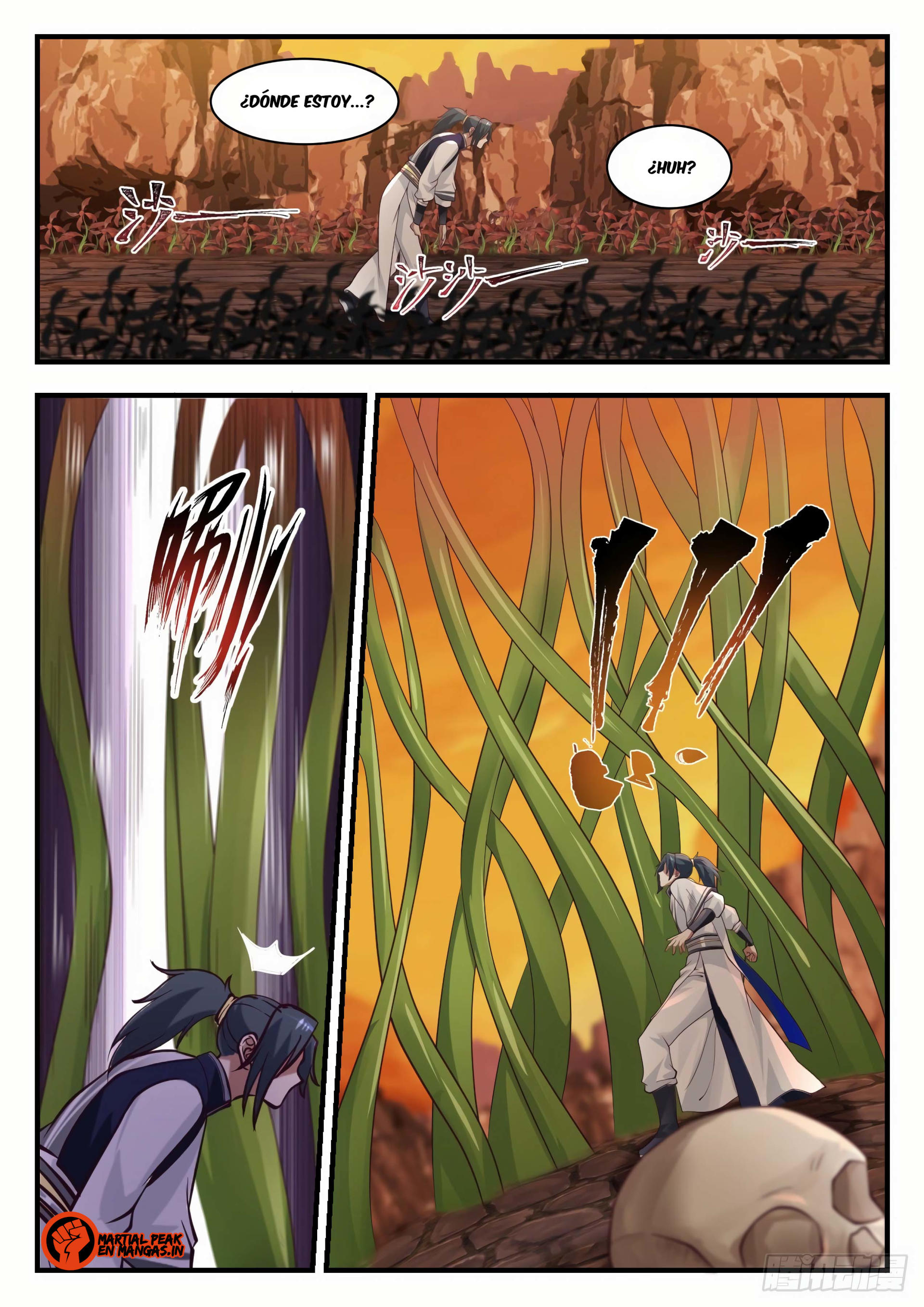 Martial Peak Capitulo 1084 página 3