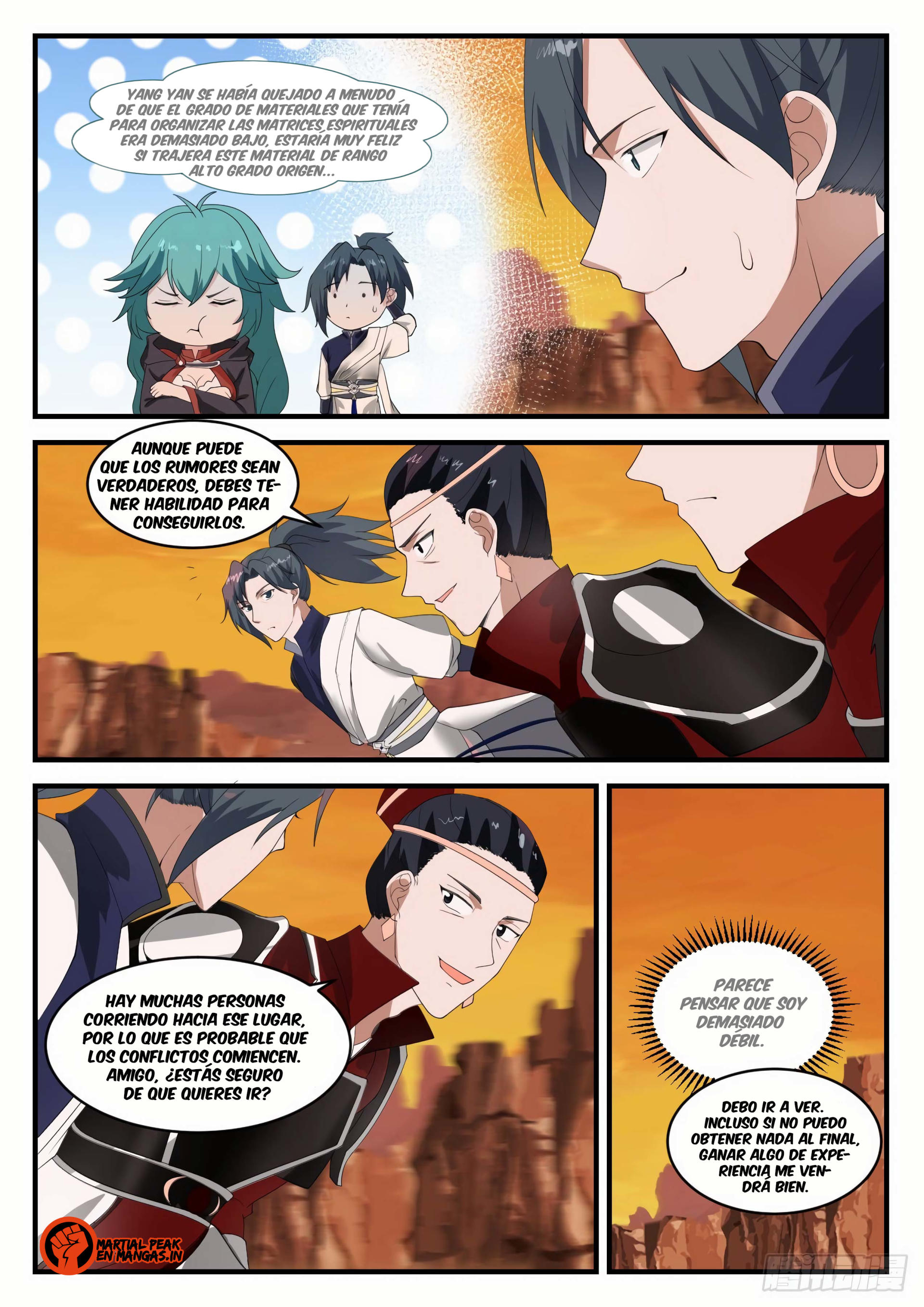 Martial Peak Capitulo 1085 página 3