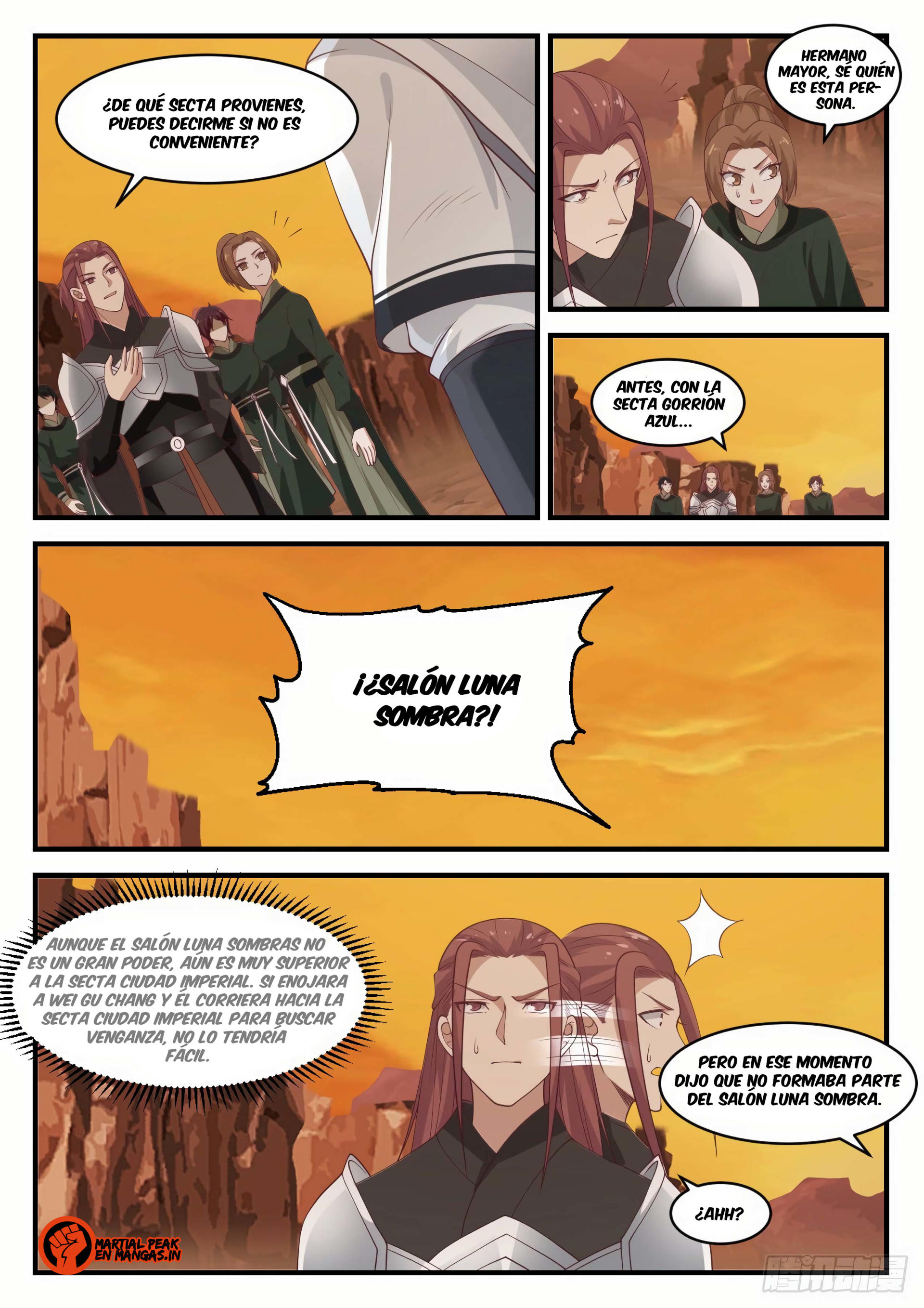 Martial Peak Capitulo 1086 página 10