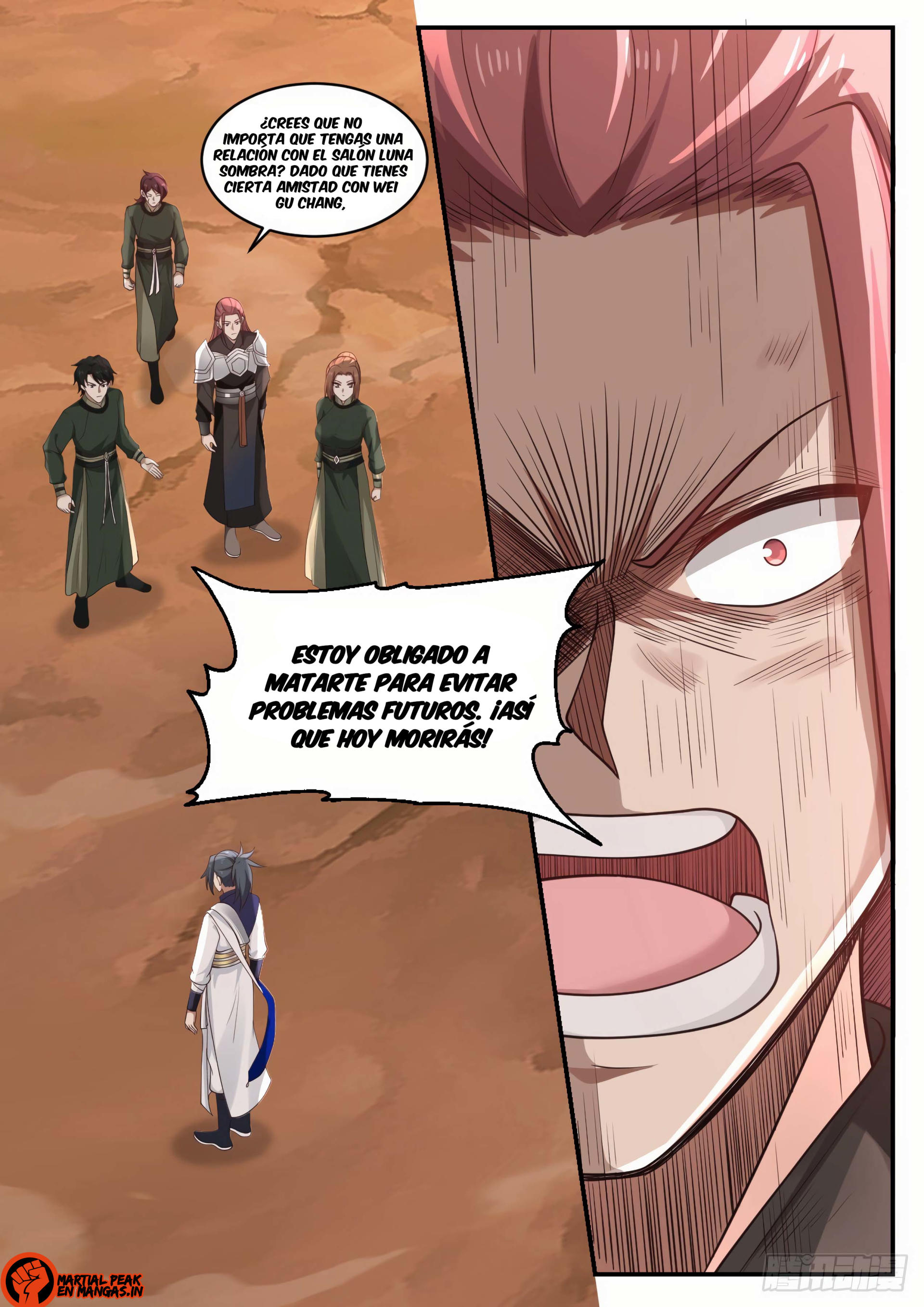 Martial Peak Capitulo 1086 página 13