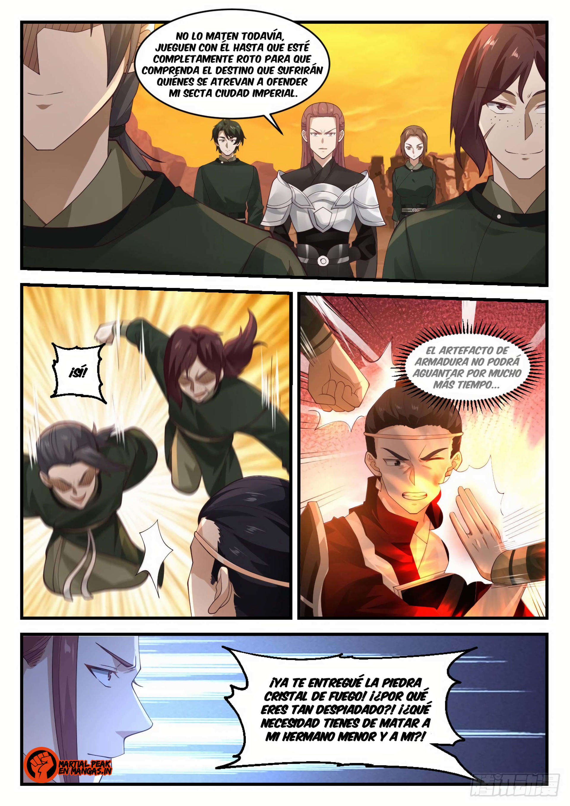 Martial Peak Capitulo 1086 página 2