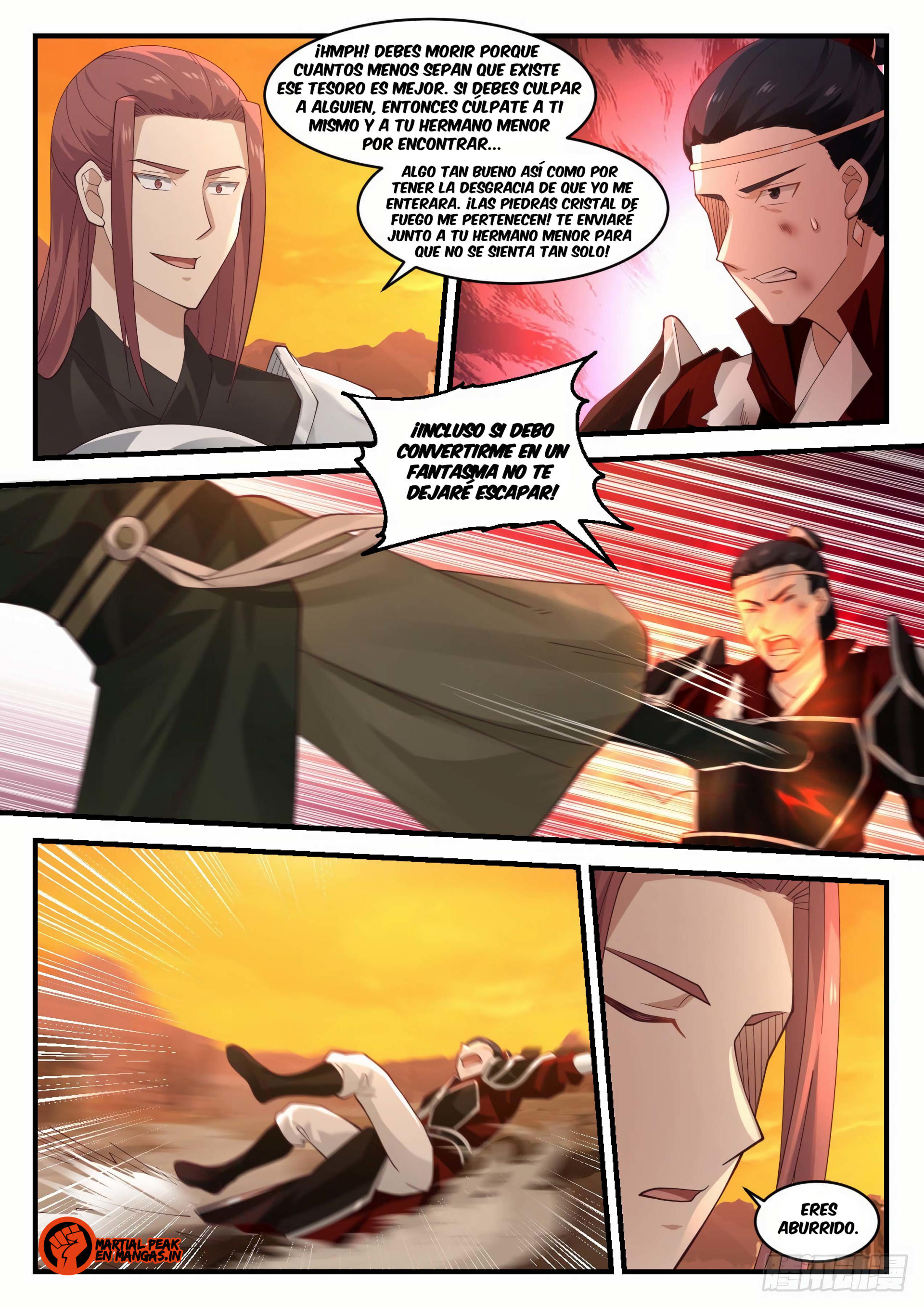 Martial Peak Capitulo 1086 página 3