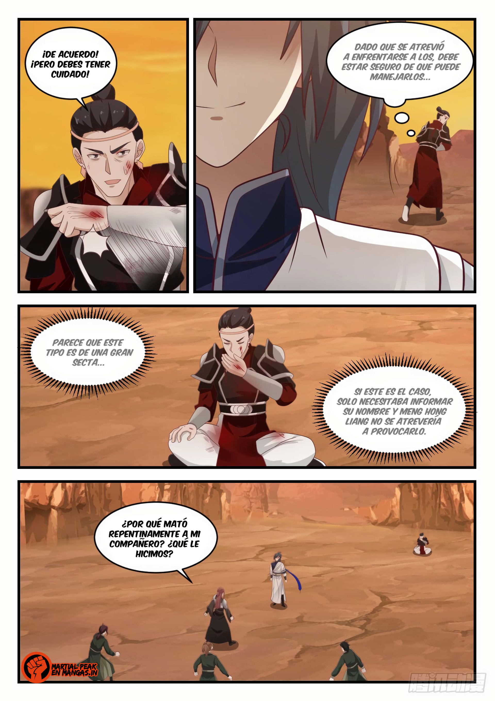Martial Peak Capitulo 1086 página 8