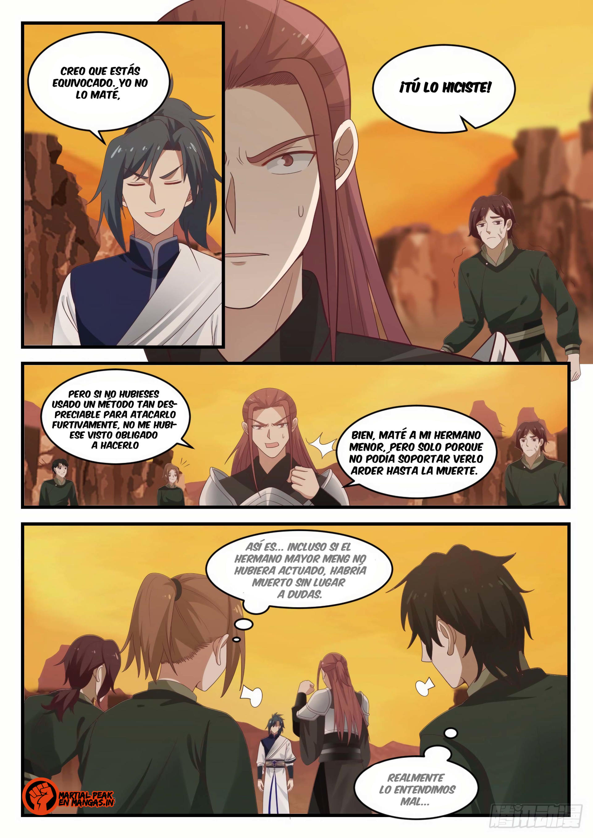 Martial Peak Capitulo 1086 página 9