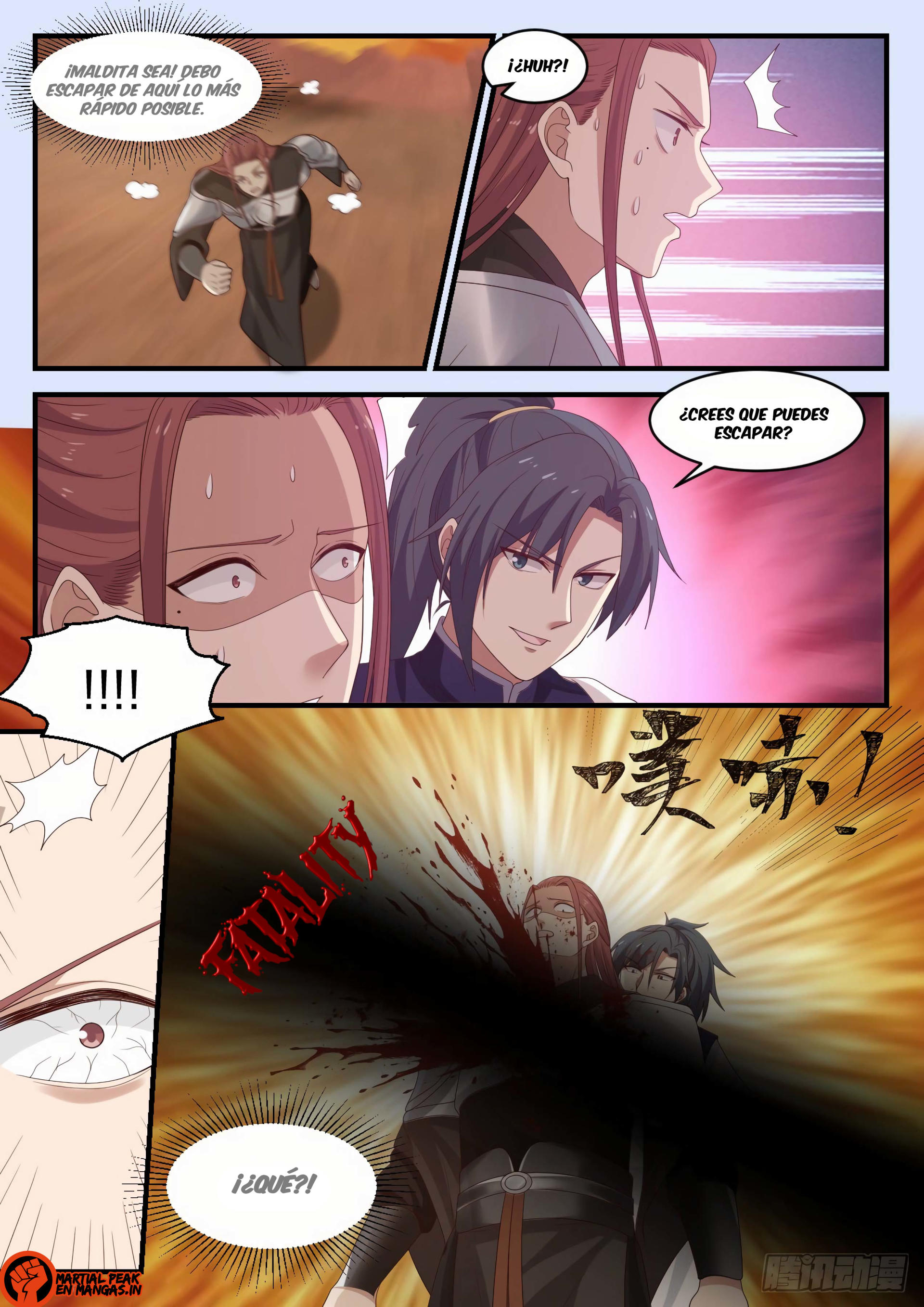 Martial Peak Capitulo 1087 página 9