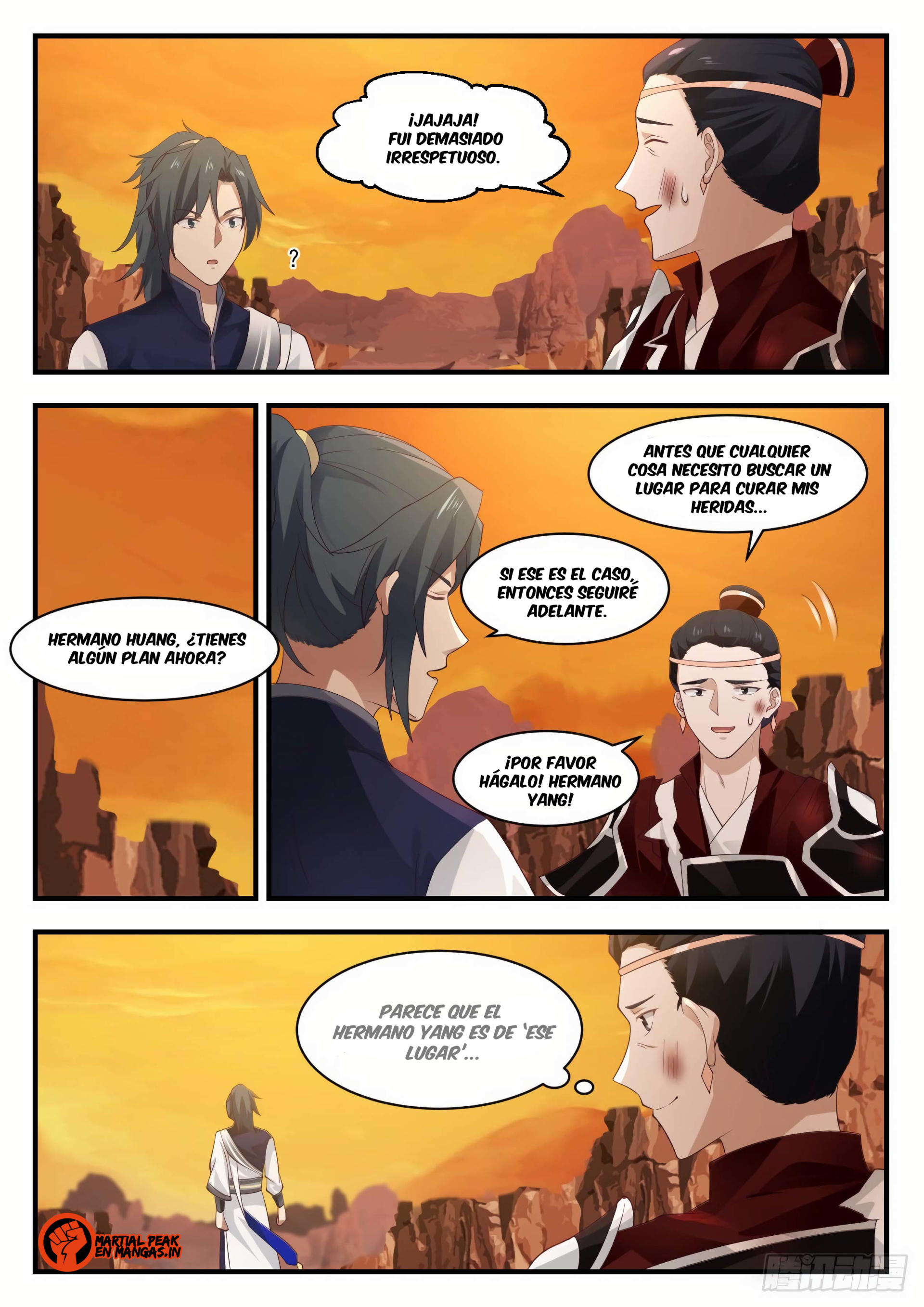Martial Peak Capitulo 1088 página 4