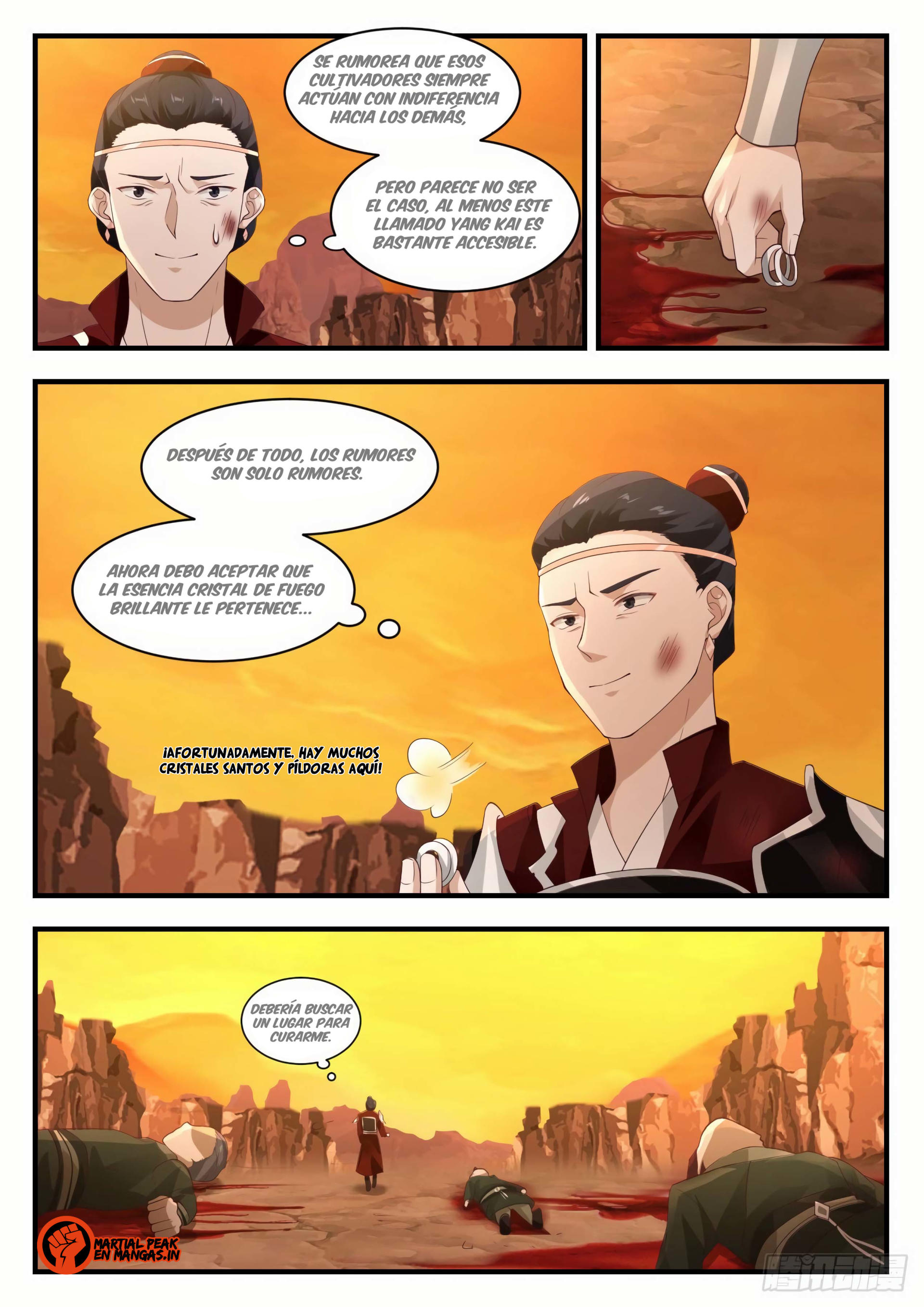 Martial Peak Capitulo 1088 página 5