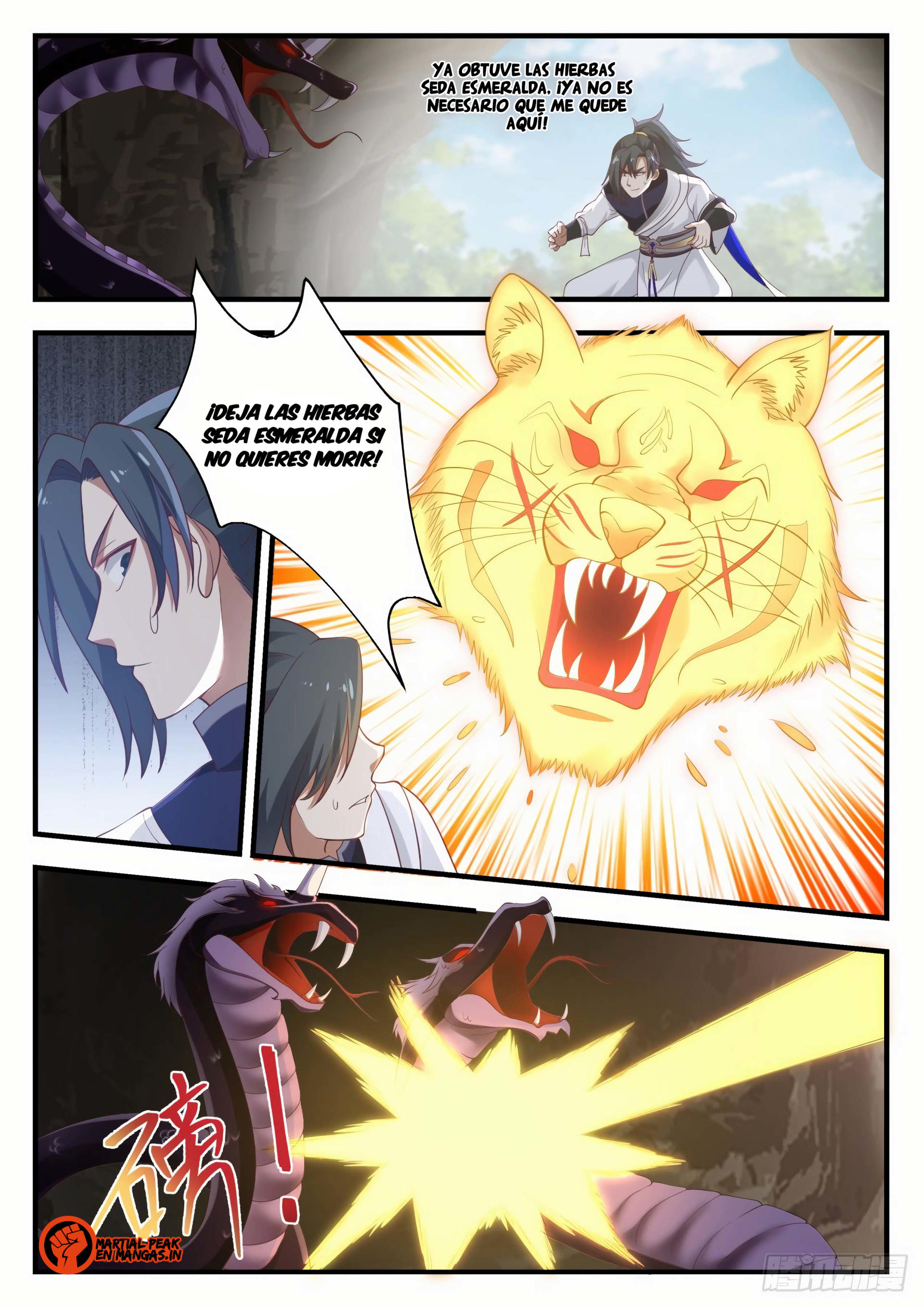 Martial Peak Capitulo 1089 página 5