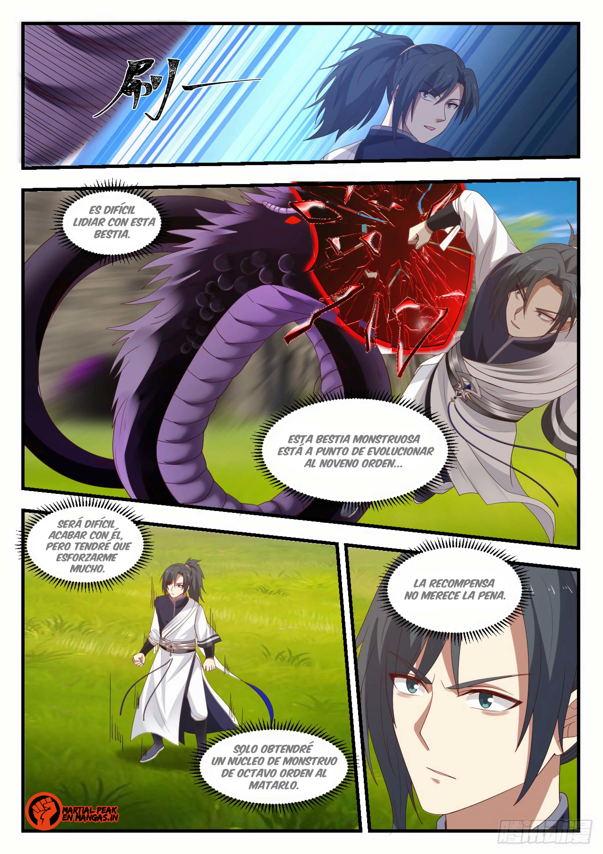 Martial Peak Capitulo 1089 página 9