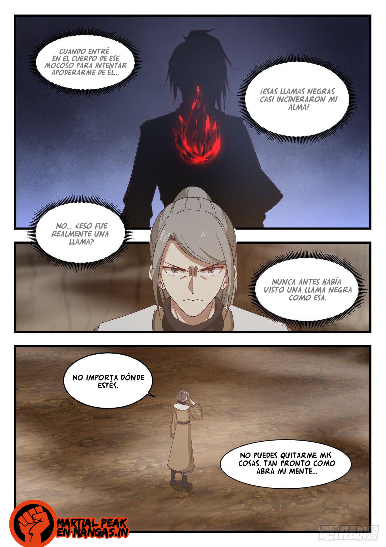 Martial Peak Capitulo 1096 página 3