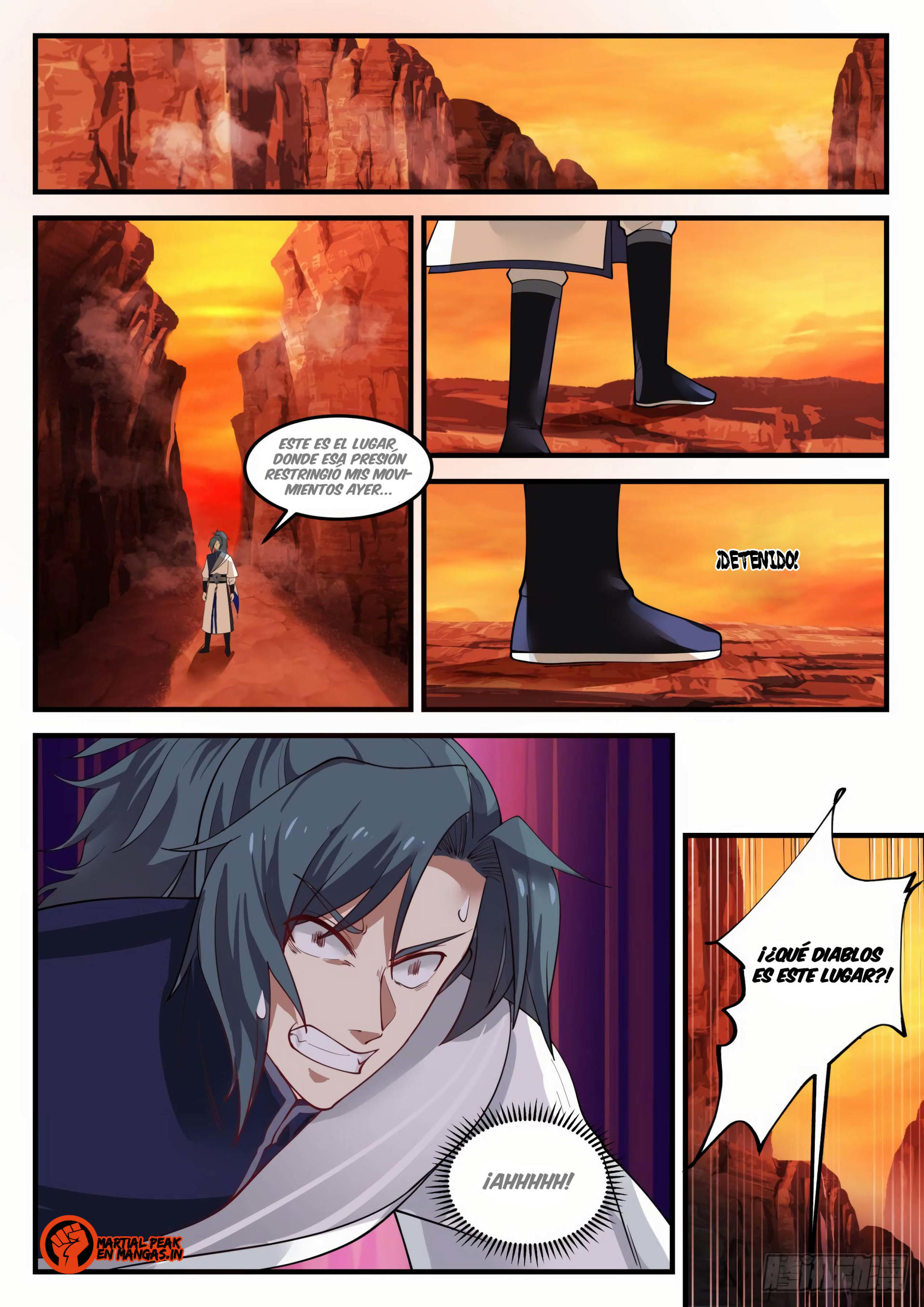 Martial Peak Capitulo 1105 página 13
