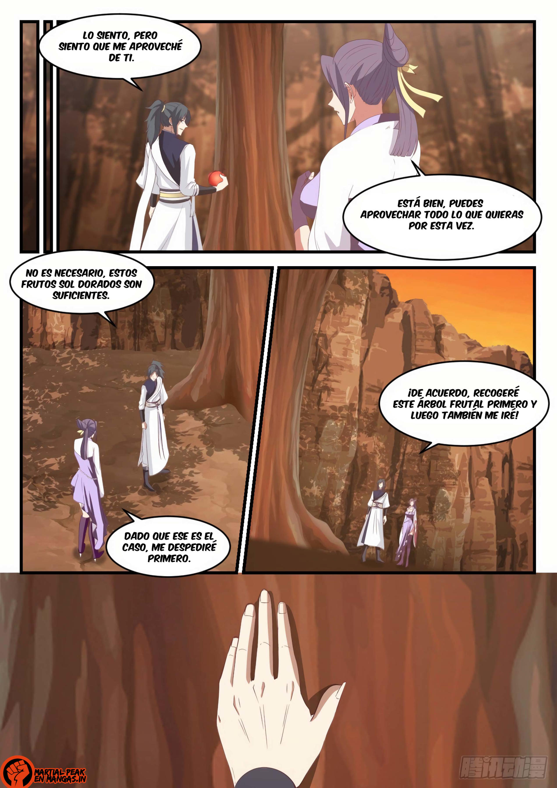 Martial Peak Capitulo 1113 página 11