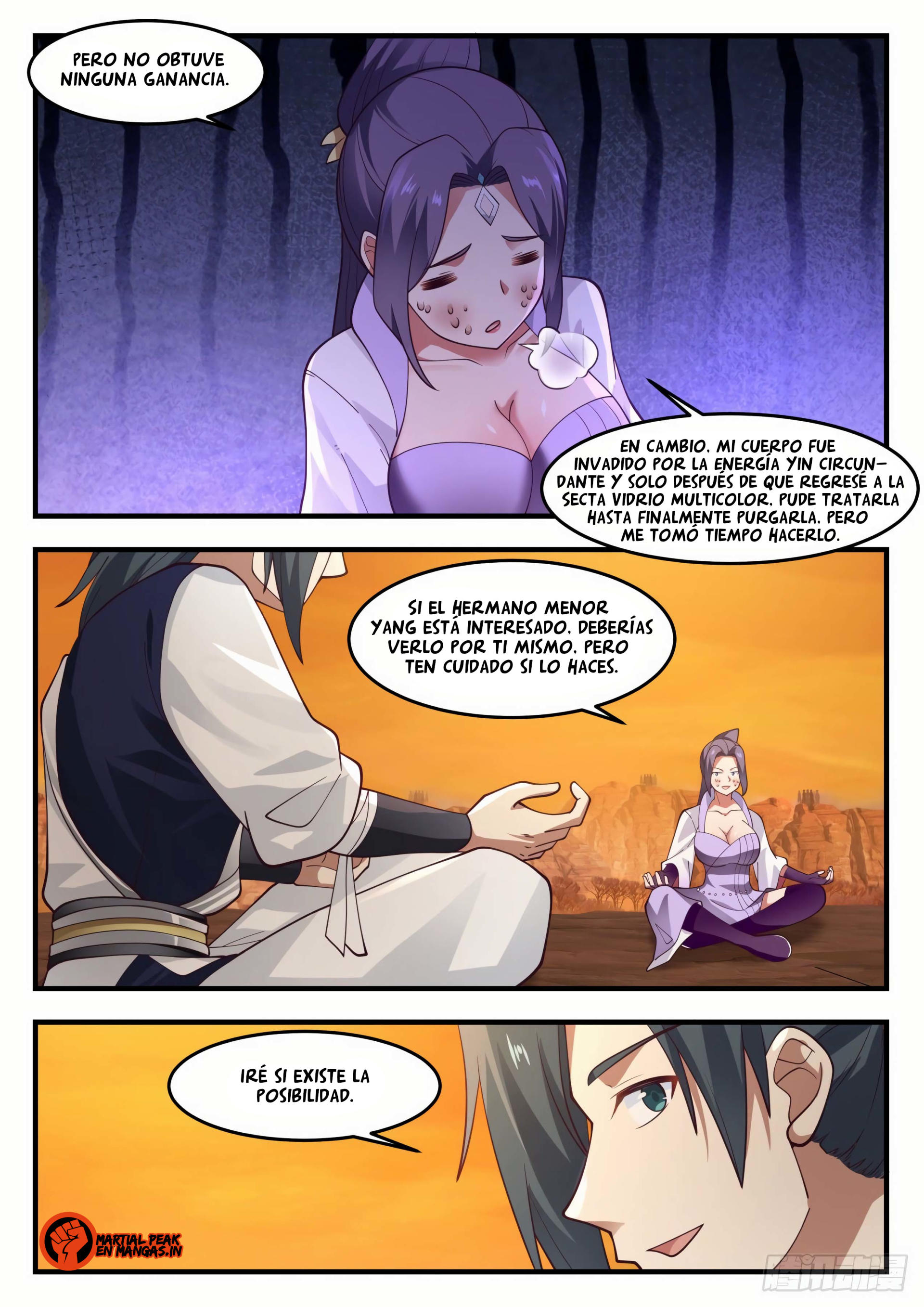 Martial Peak Capitulo 1123 página 14