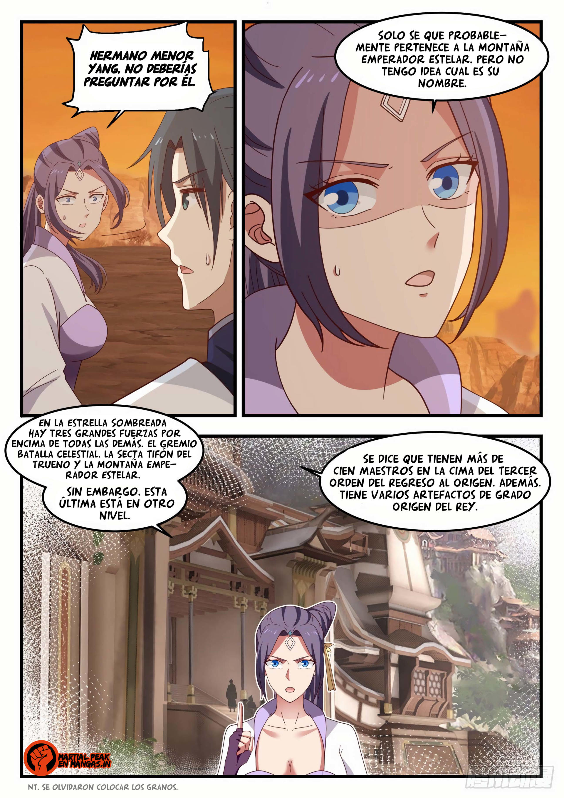 Martial Peak Capitulo 1123 página 6
