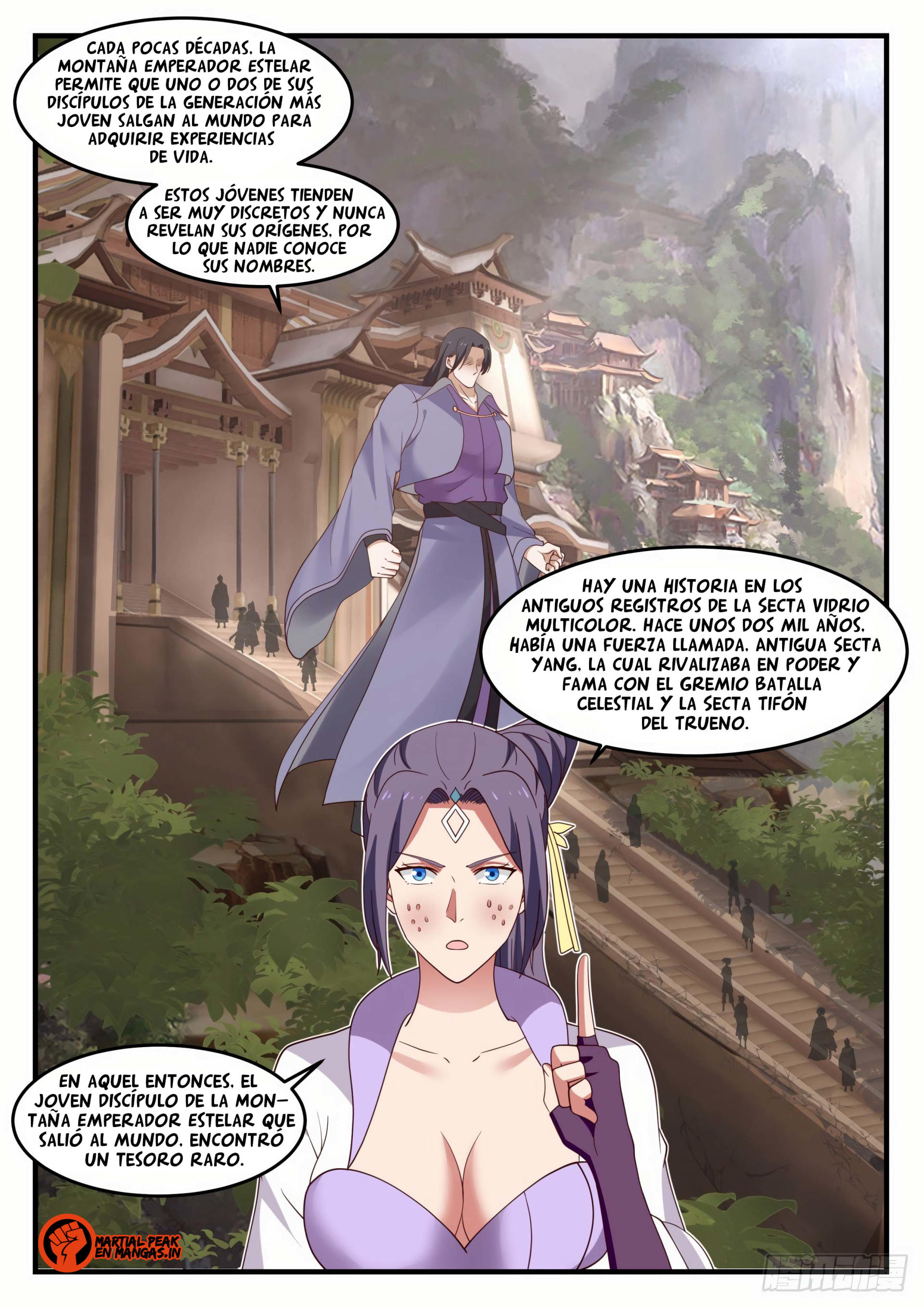 Martial Peak Capitulo 1123 página 8