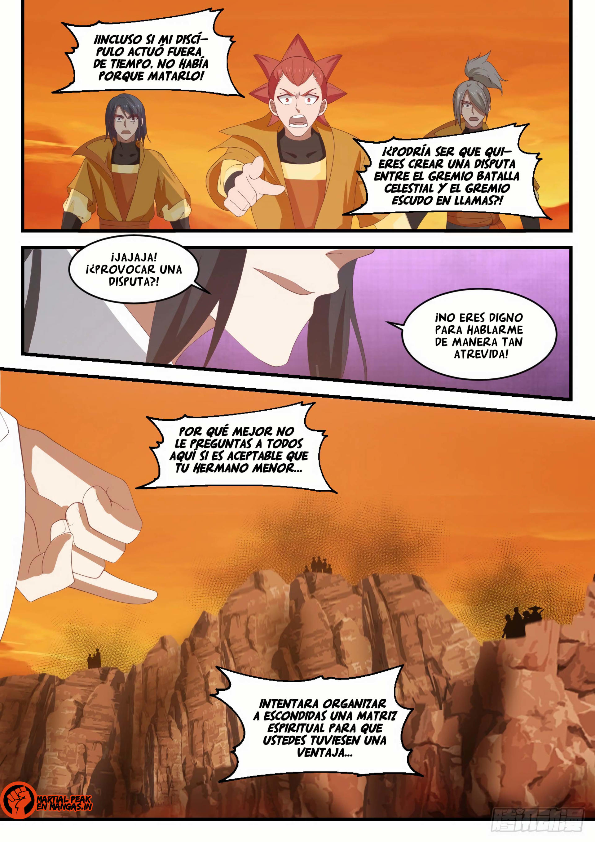 Martial Peak Capitulo 1124 página 11