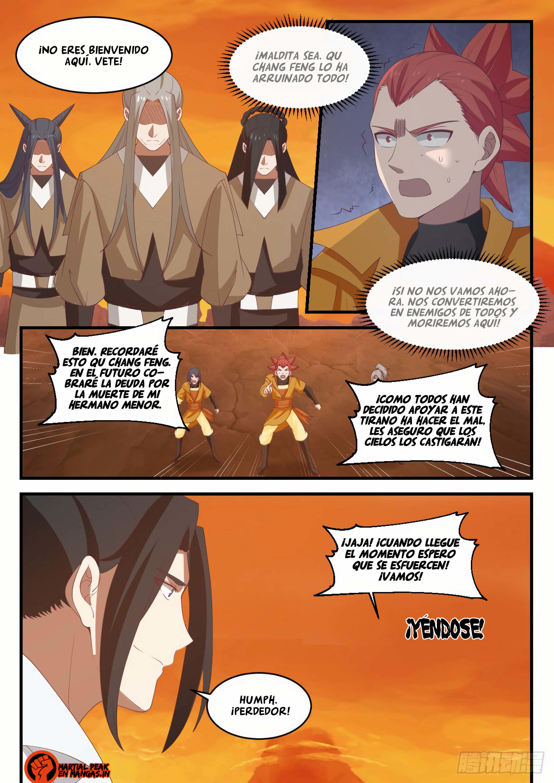 Martial Peak Capitulo 1124 página 12