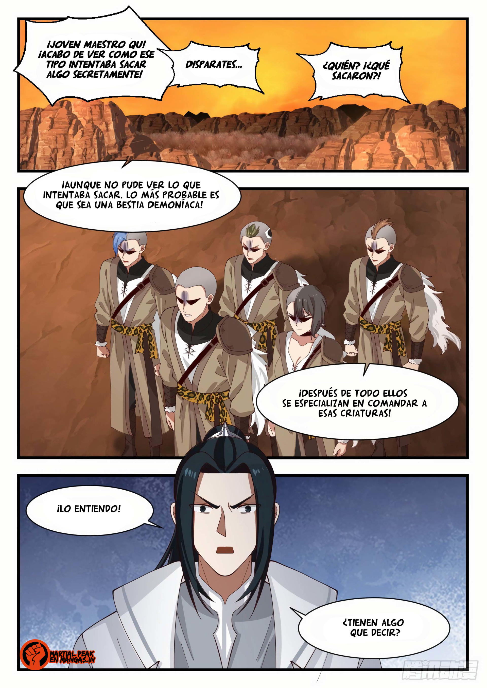 Martial Peak Capitulo 1125 página 2