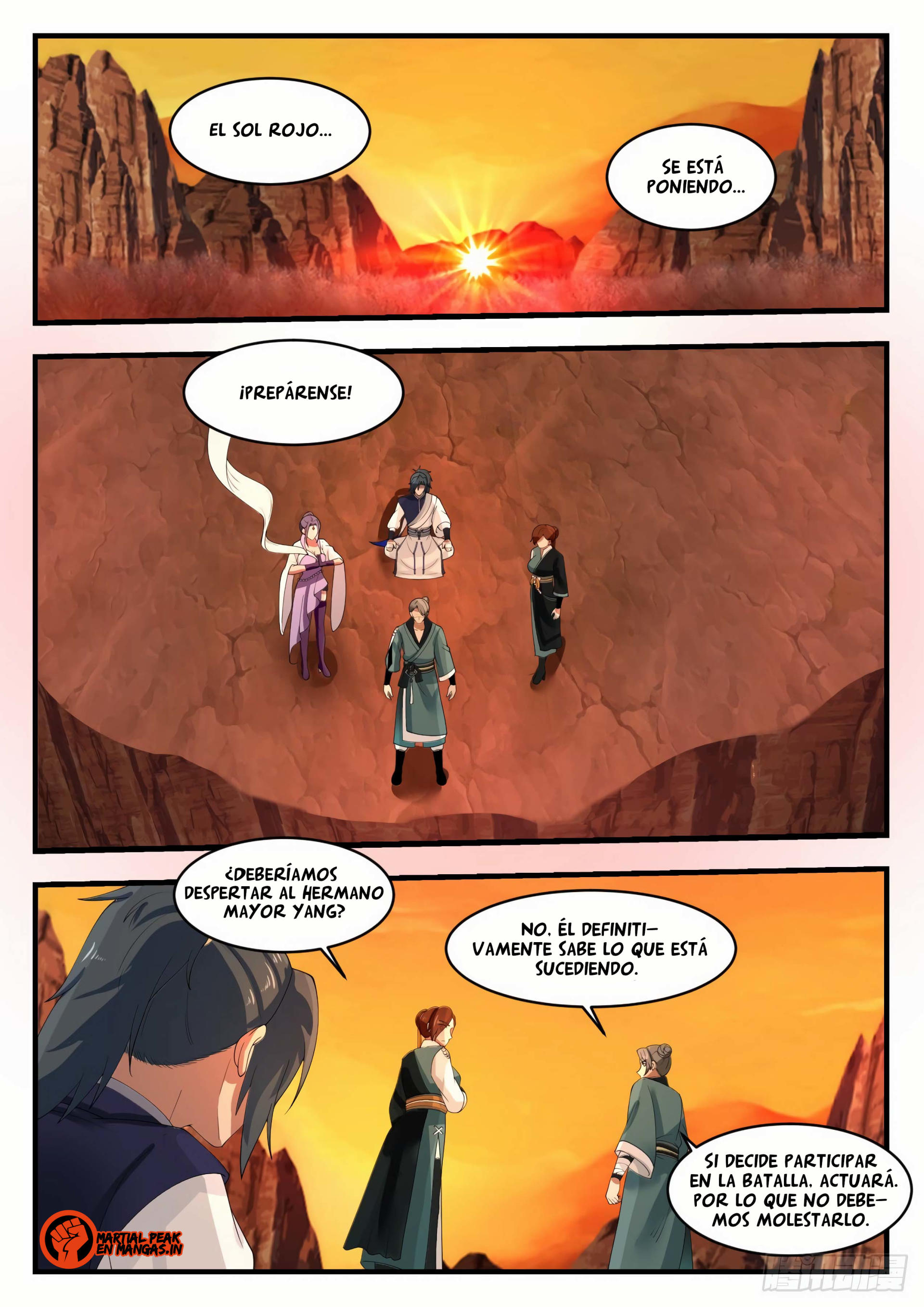 Martial Peak Capitulo 1127 página 4