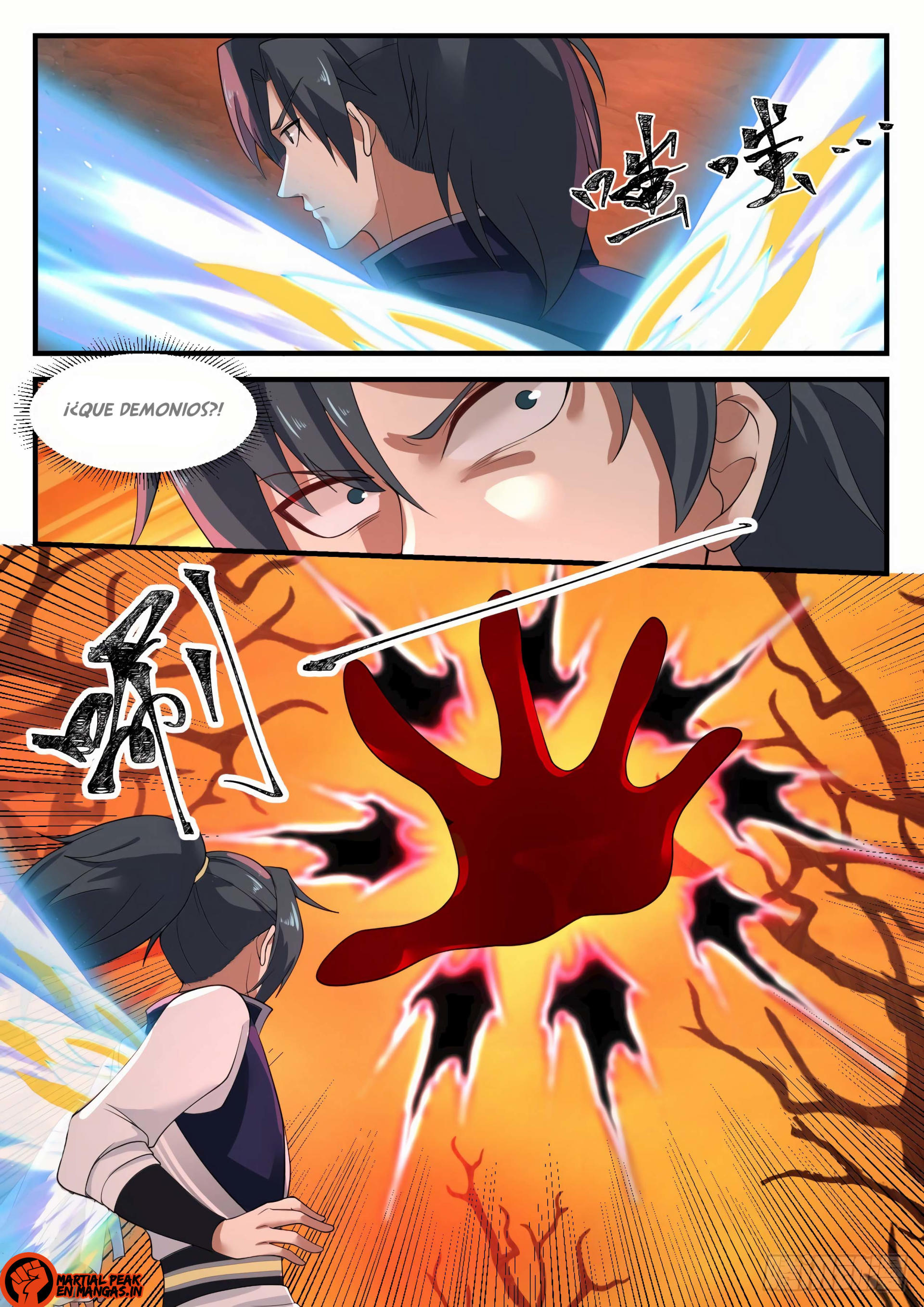 Martial Peak Capitulo 1129 página 5