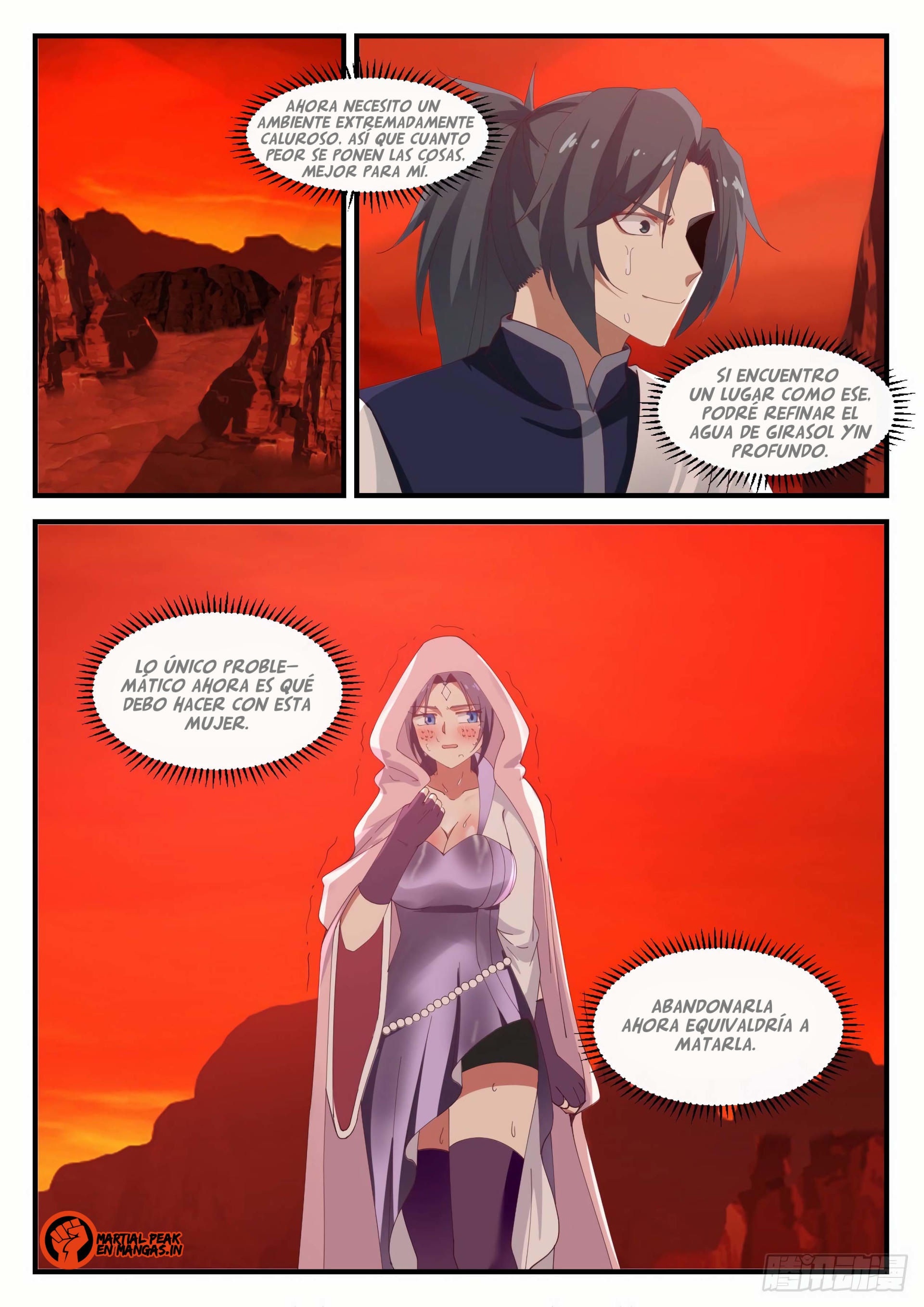 Martial Peak Capitulo 1134 página 11