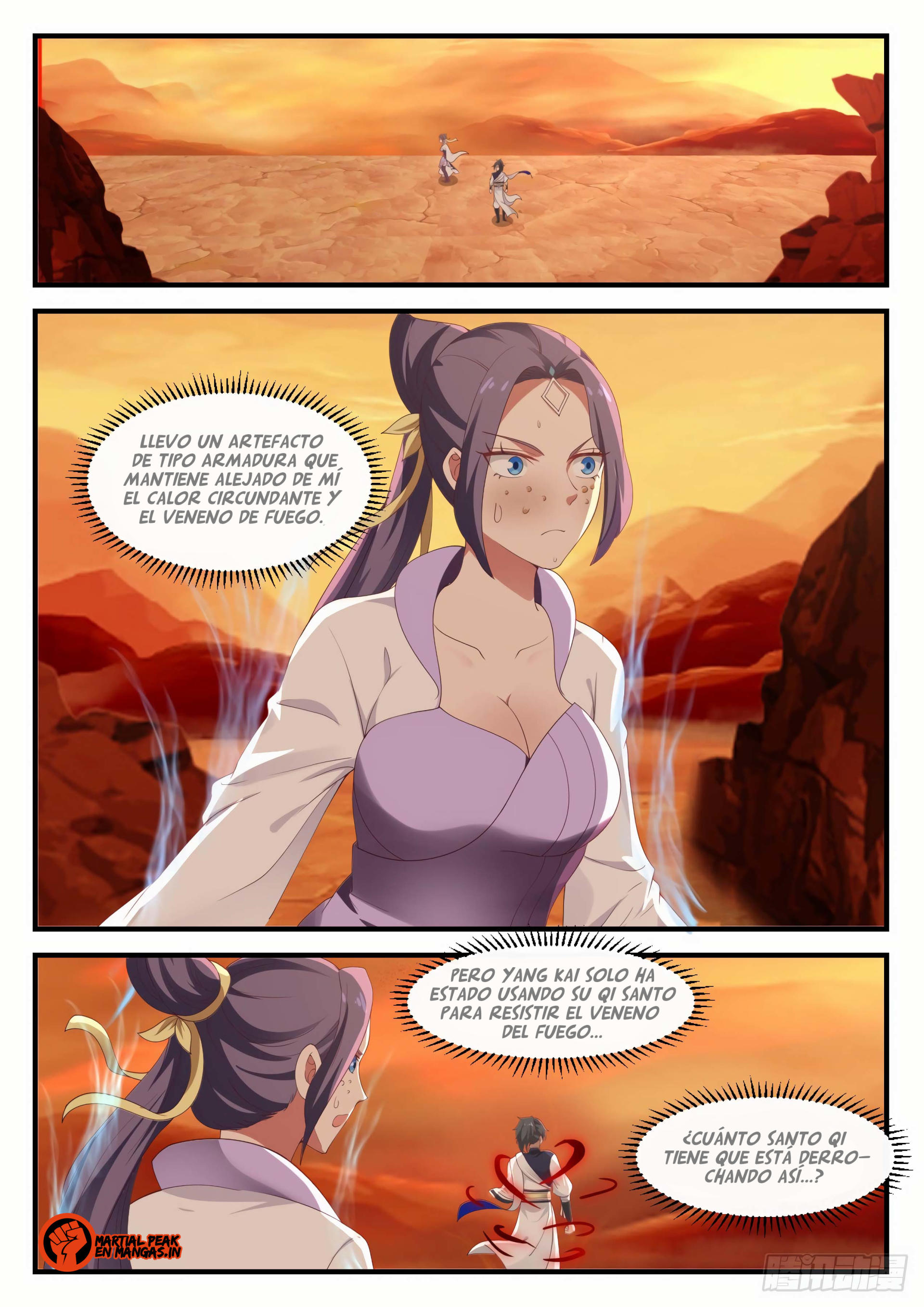 Martial Peak Capitulo 1134 página 2