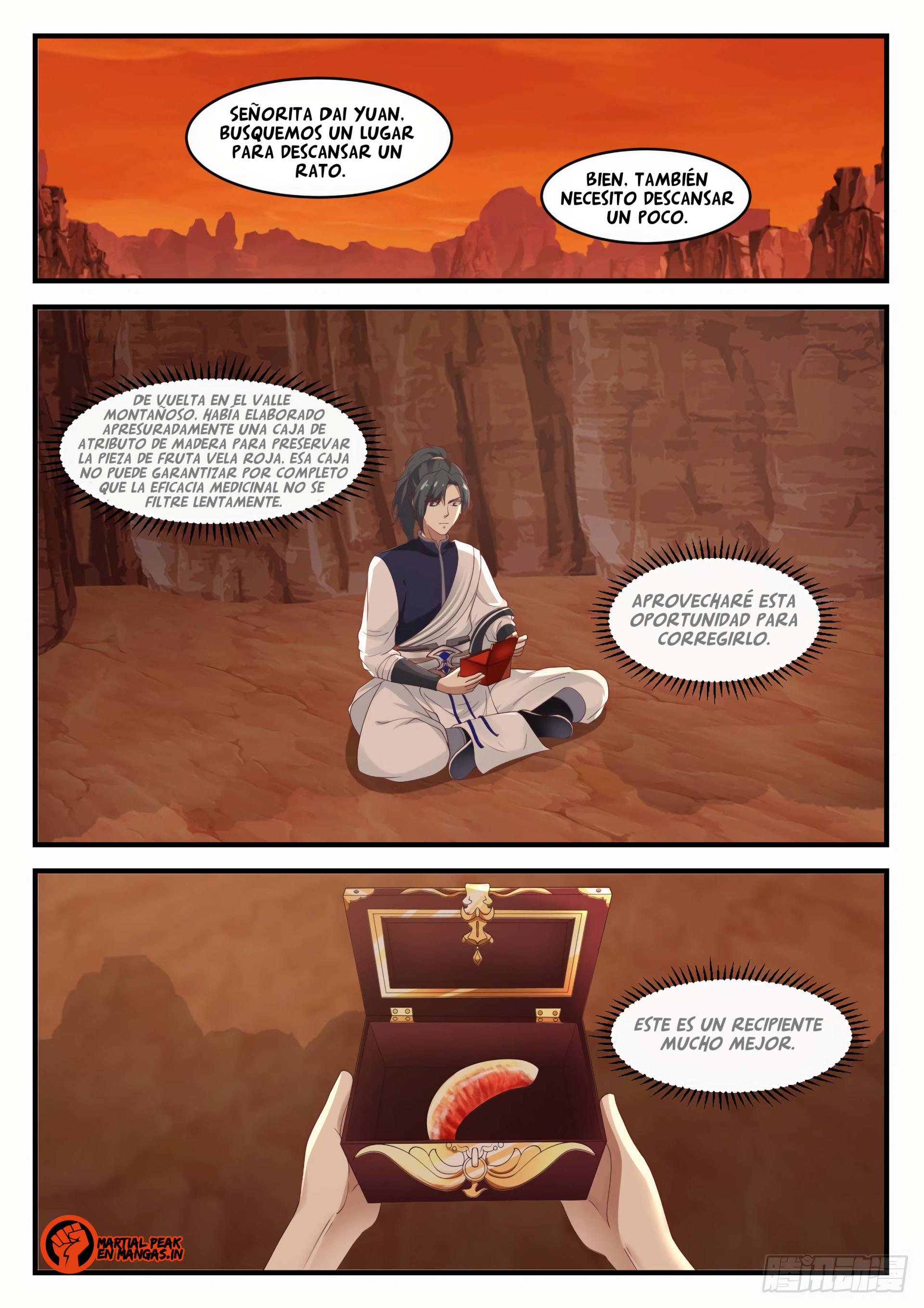 Martial Peak Capitulo 1134 página 3