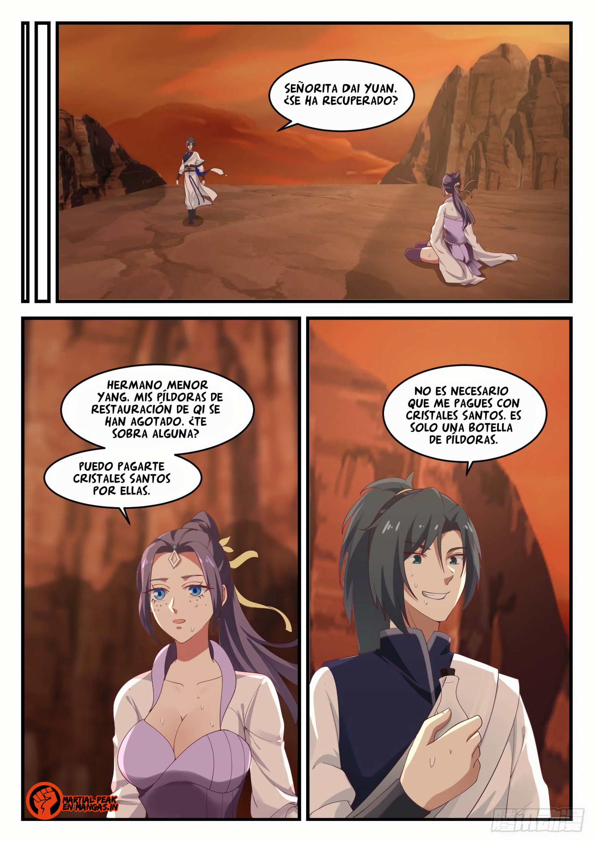 Martial Peak Capitulo 1134 página 4