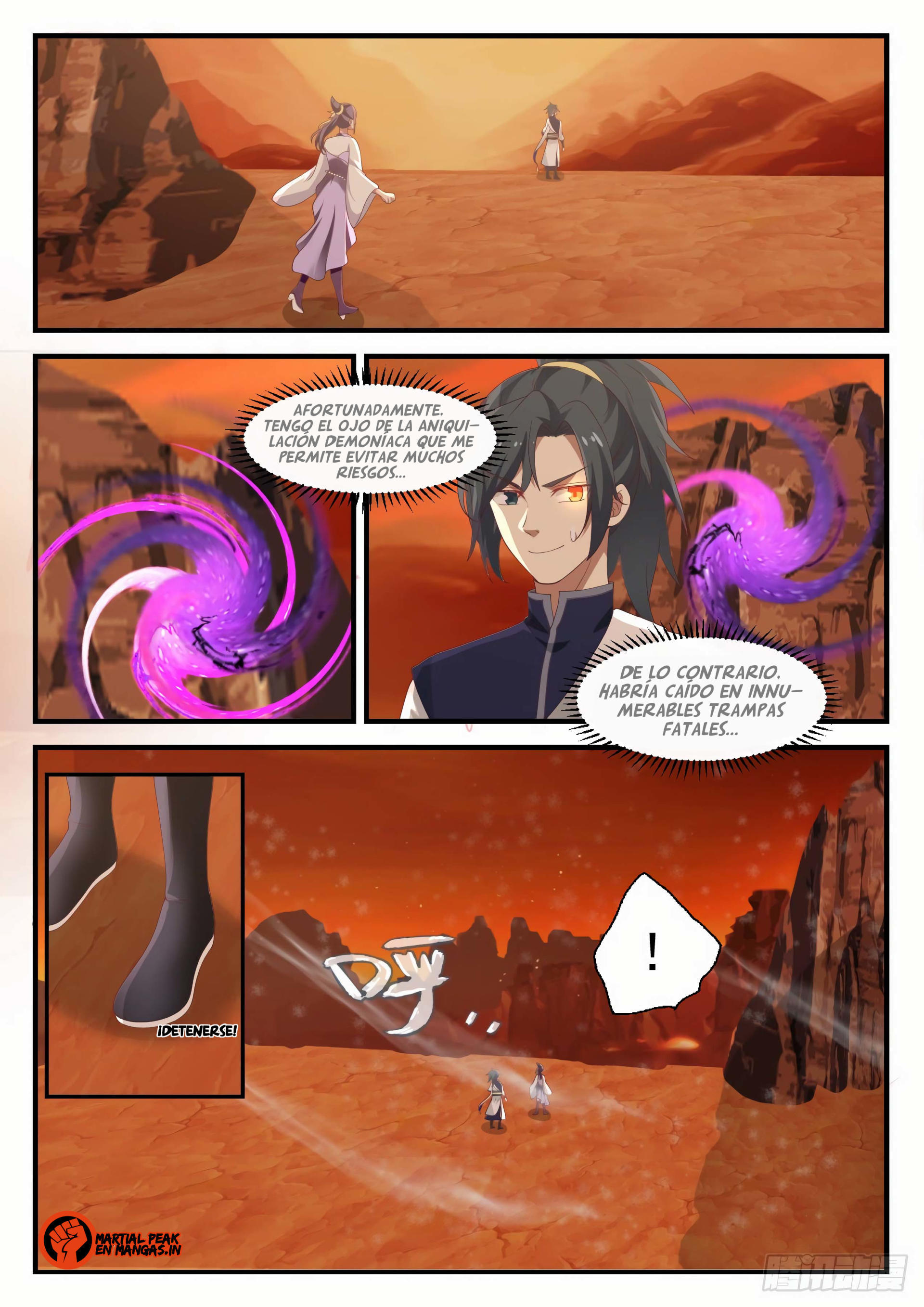 Martial Peak Capitulo 1134 página 6