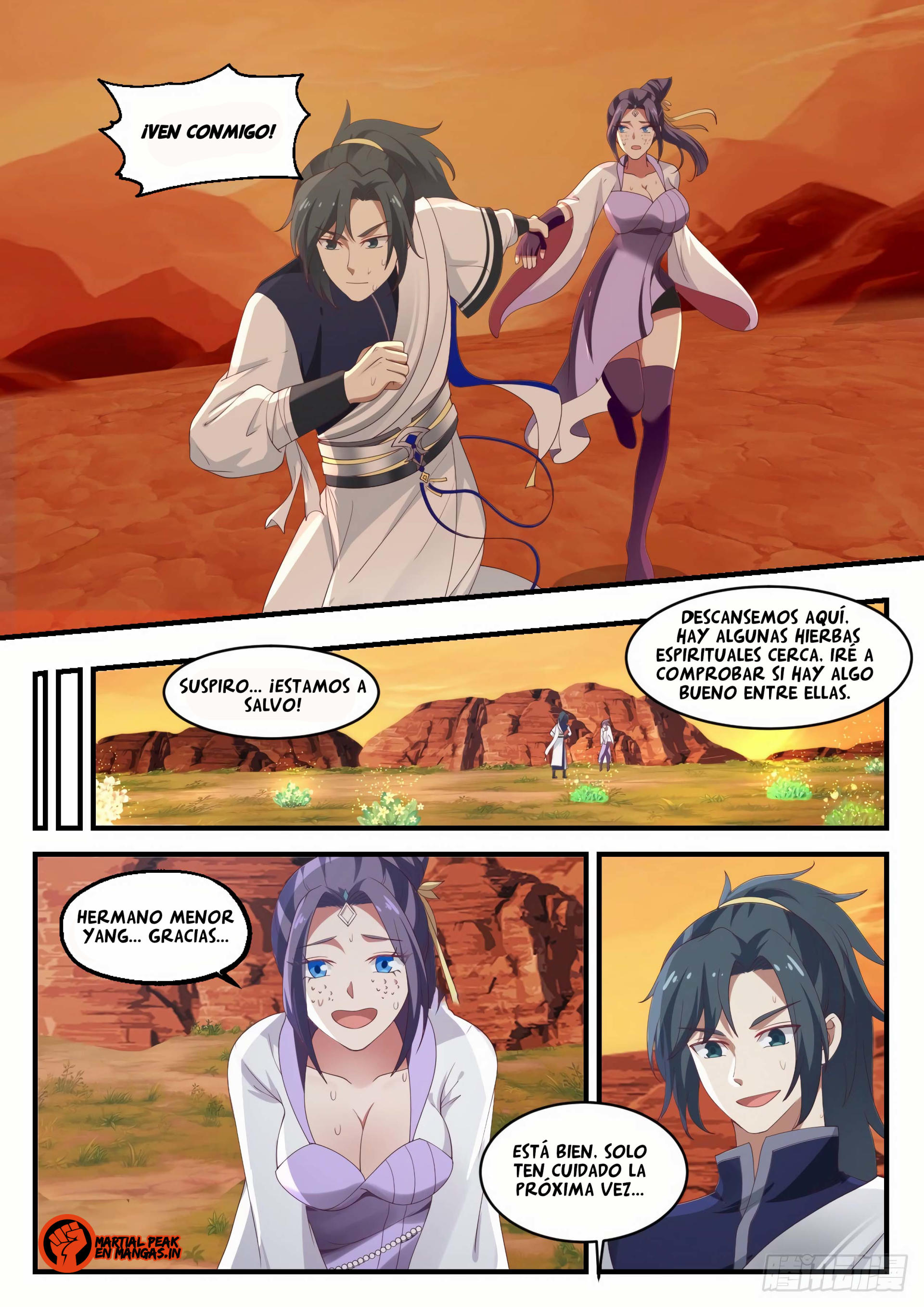 Martial Peak Capitulo 1134 página 8