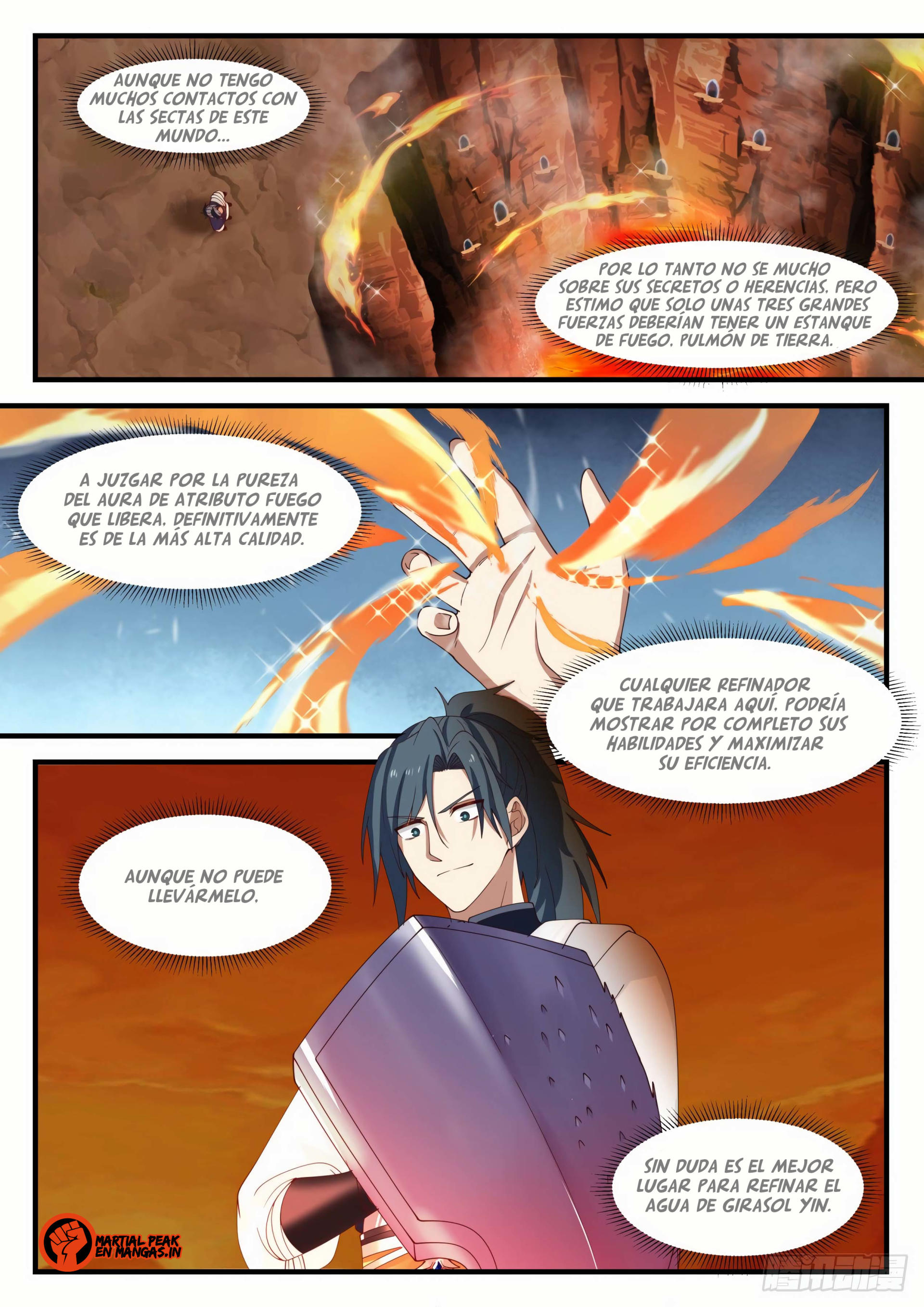 Martial Peak Capitulo 1138 página 3