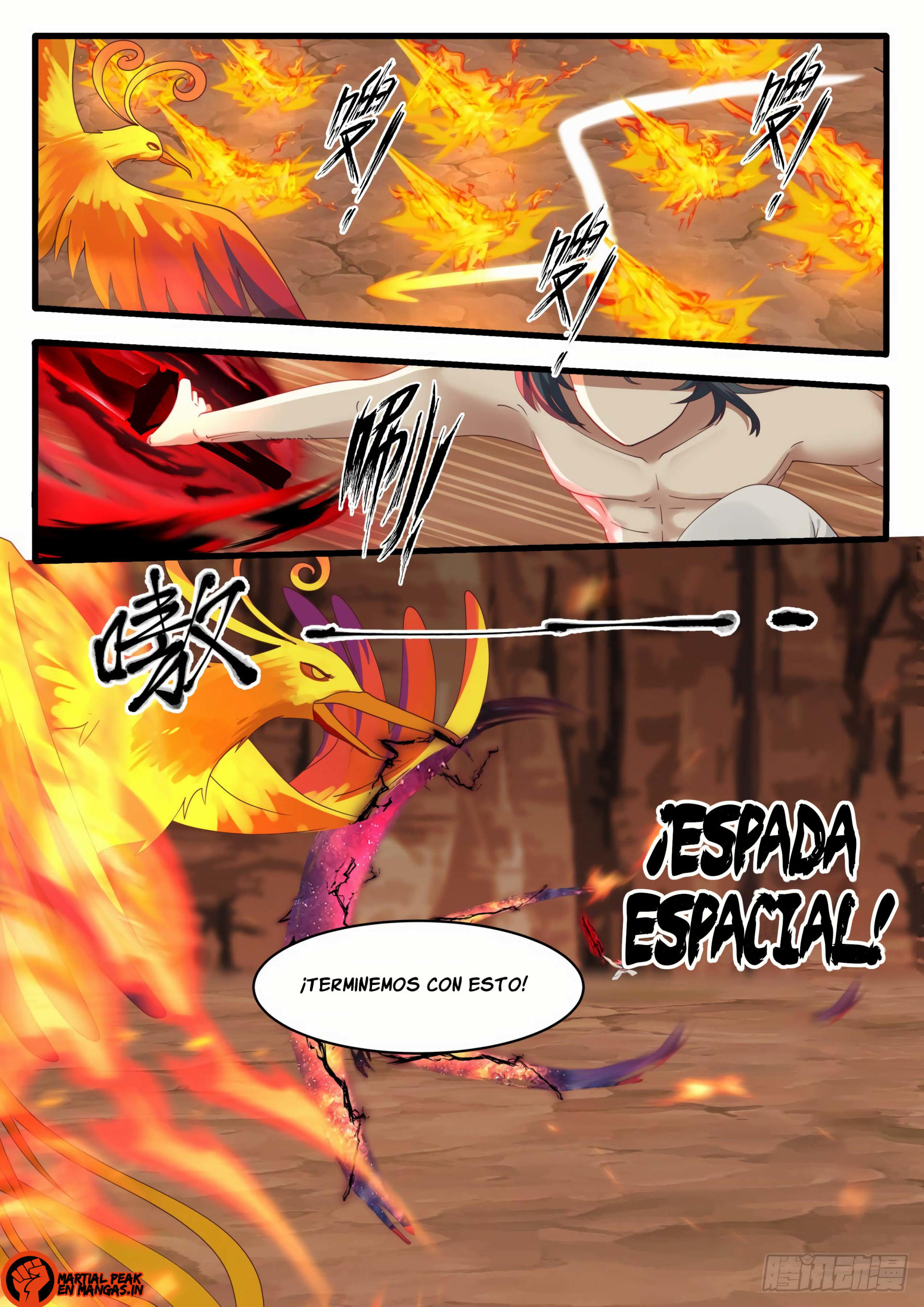 Martial Peak Capitulo 1144 página 8