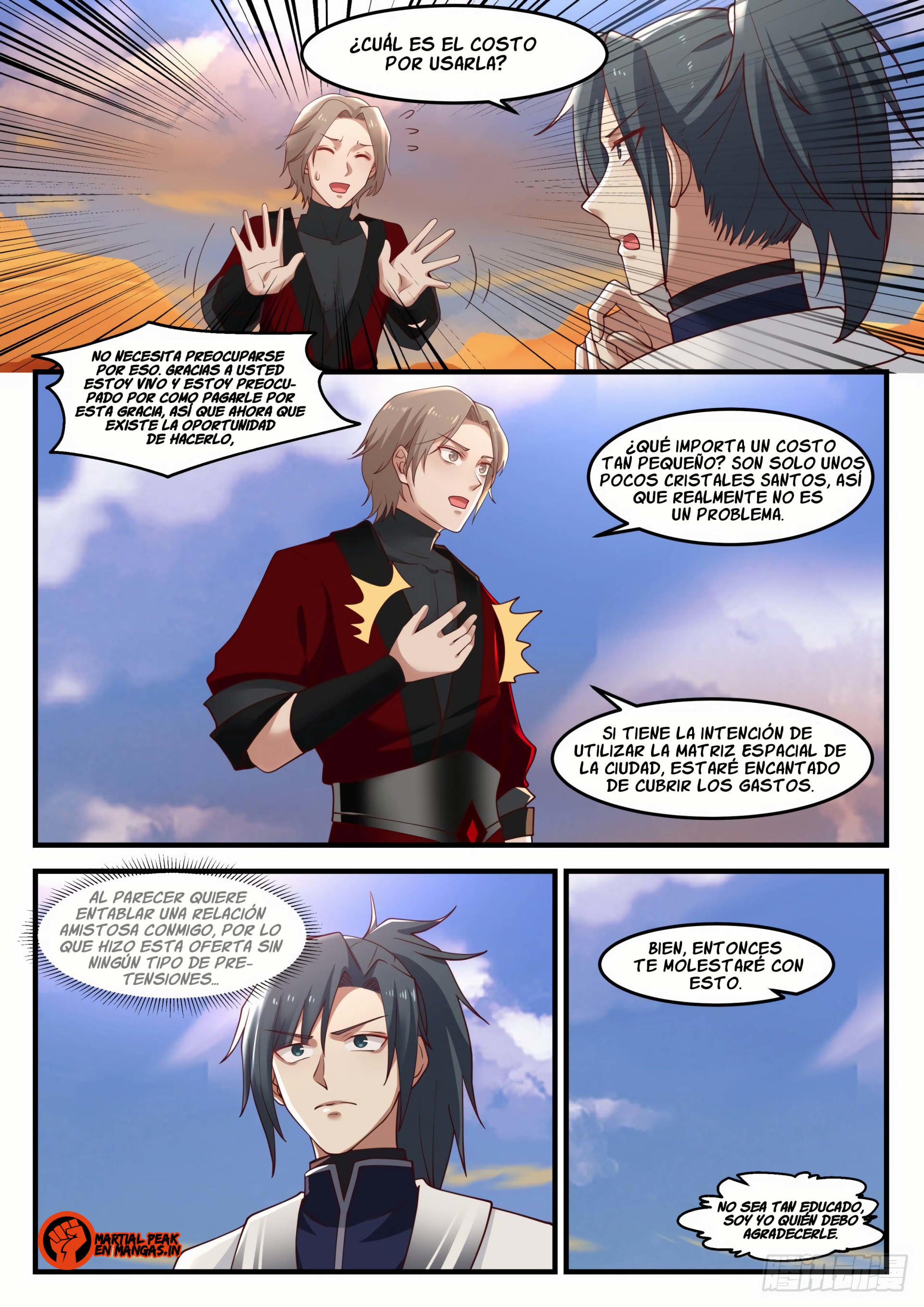 Martial Peak Capitulo 1156 página 4