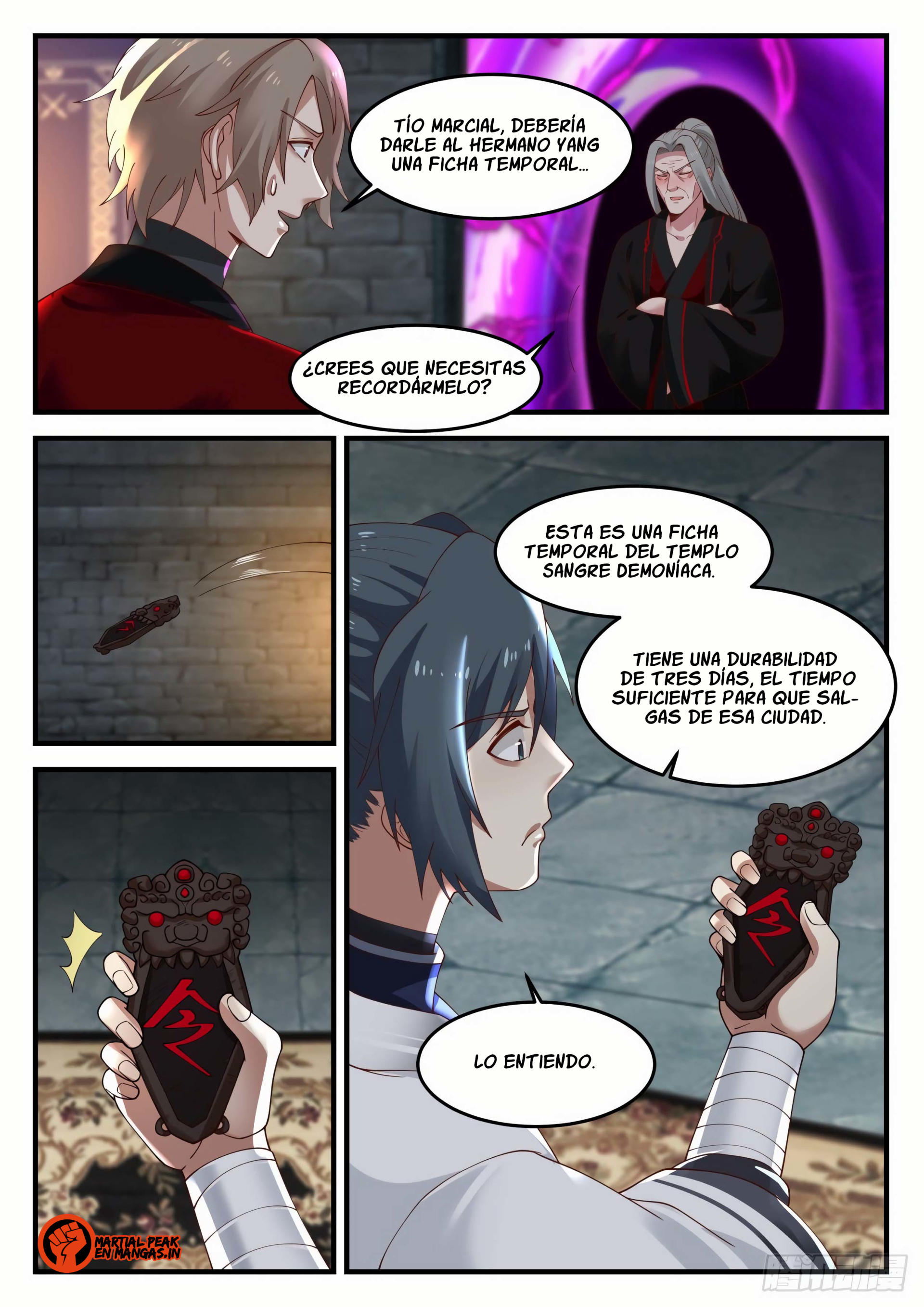 Martial Peak Capitulo 1157 página 6