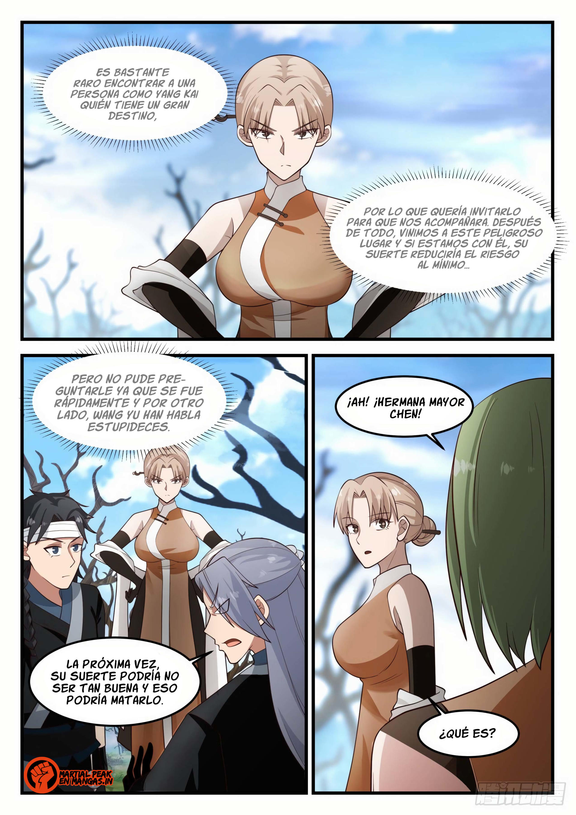 Martial Peak Capitulo 1194 página 9