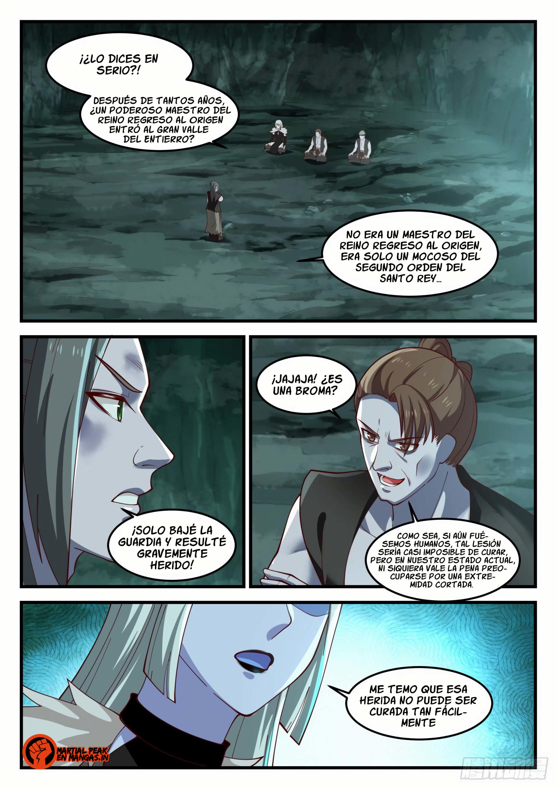 Martial Peak Capitulo 1199 página 4