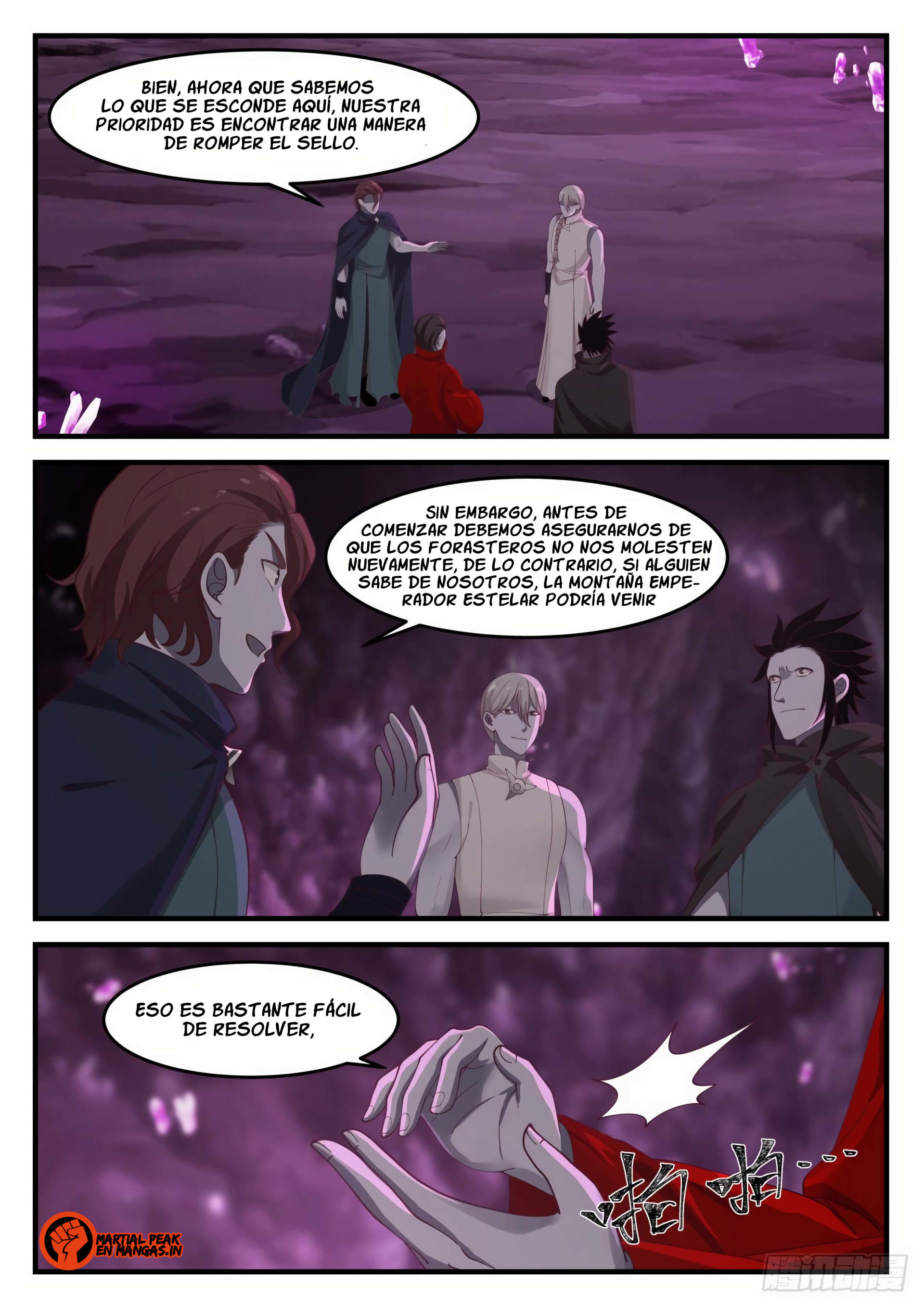 Martial Peak Capitulo 1204 página 10