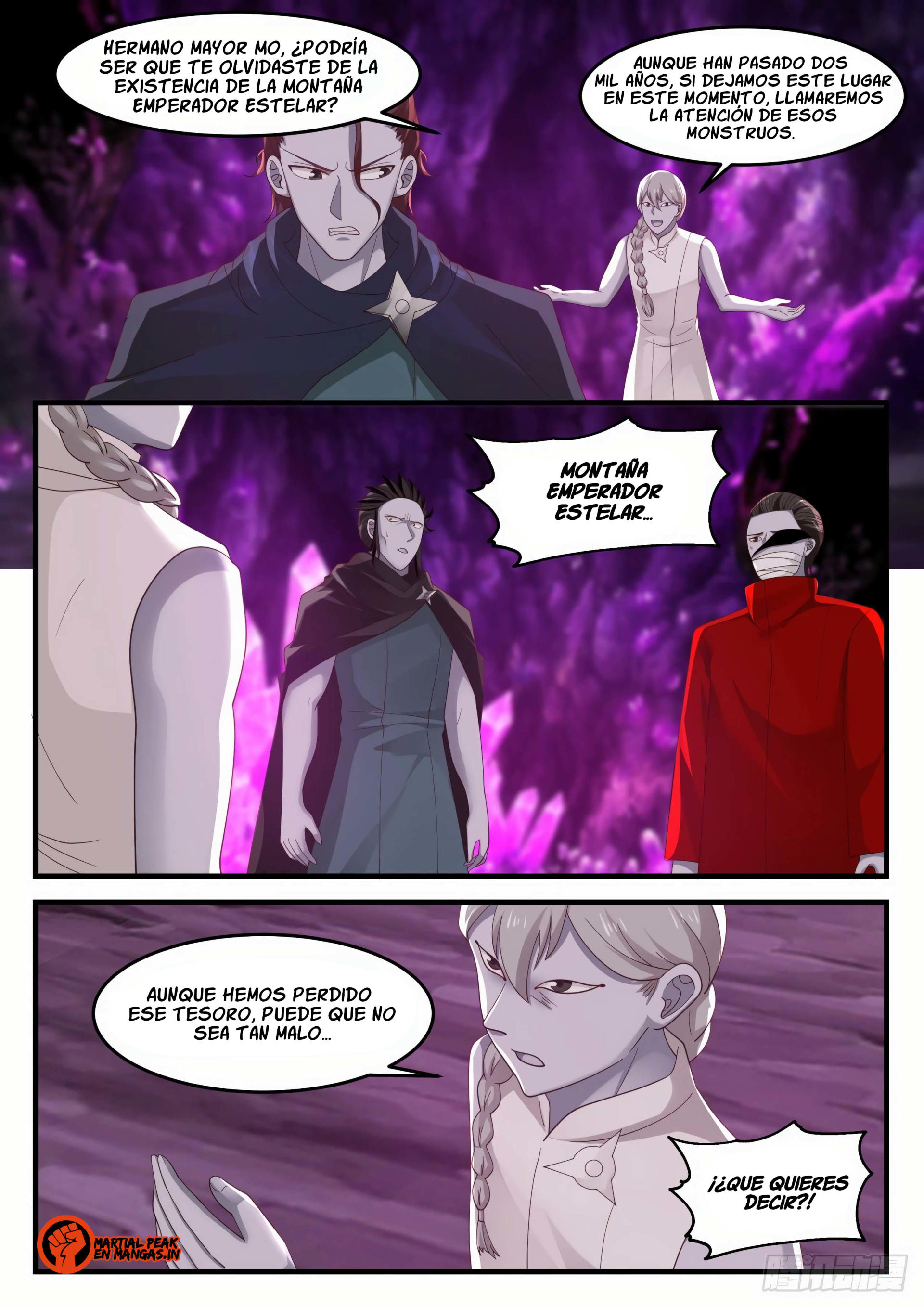 Martial Peak Capitulo 1204 página 3