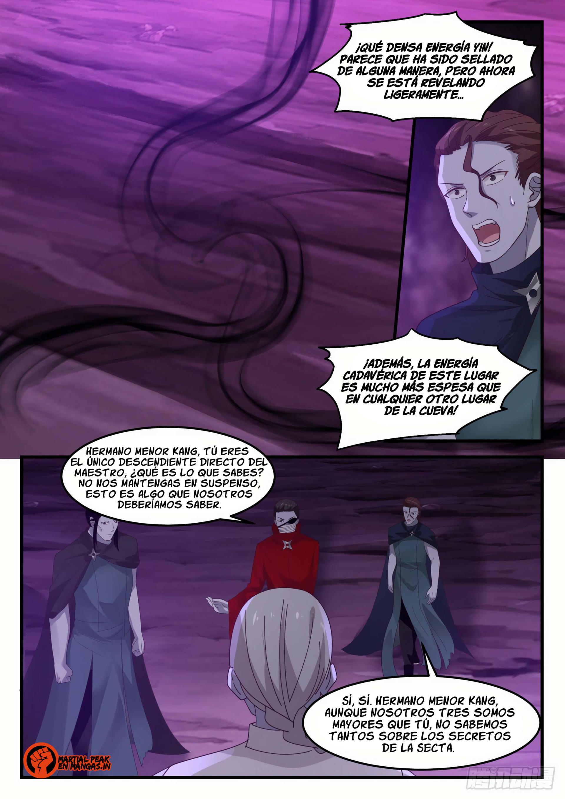 Martial Peak Capitulo 1204 página 5