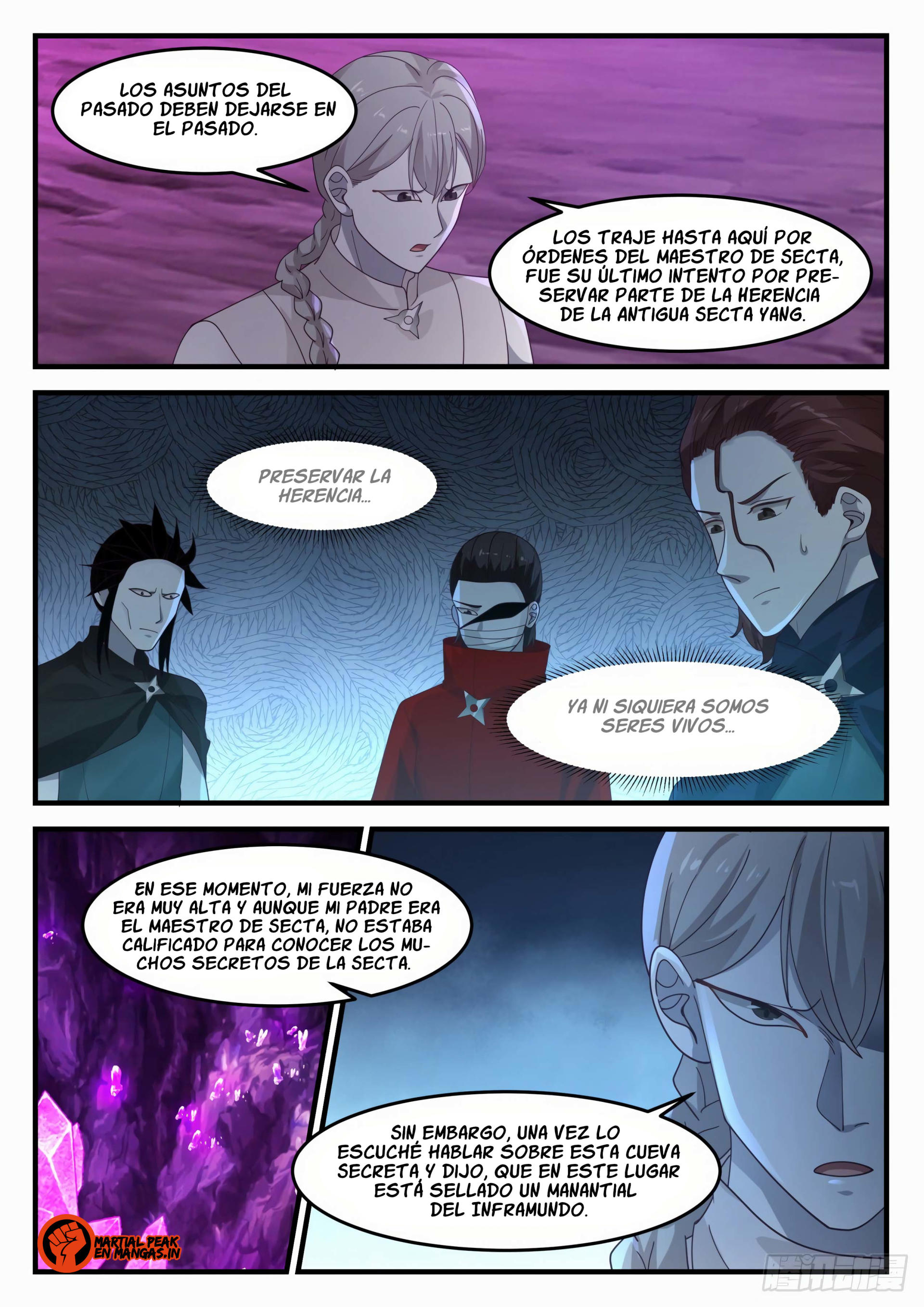 Martial Peak Capitulo 1204 página 6