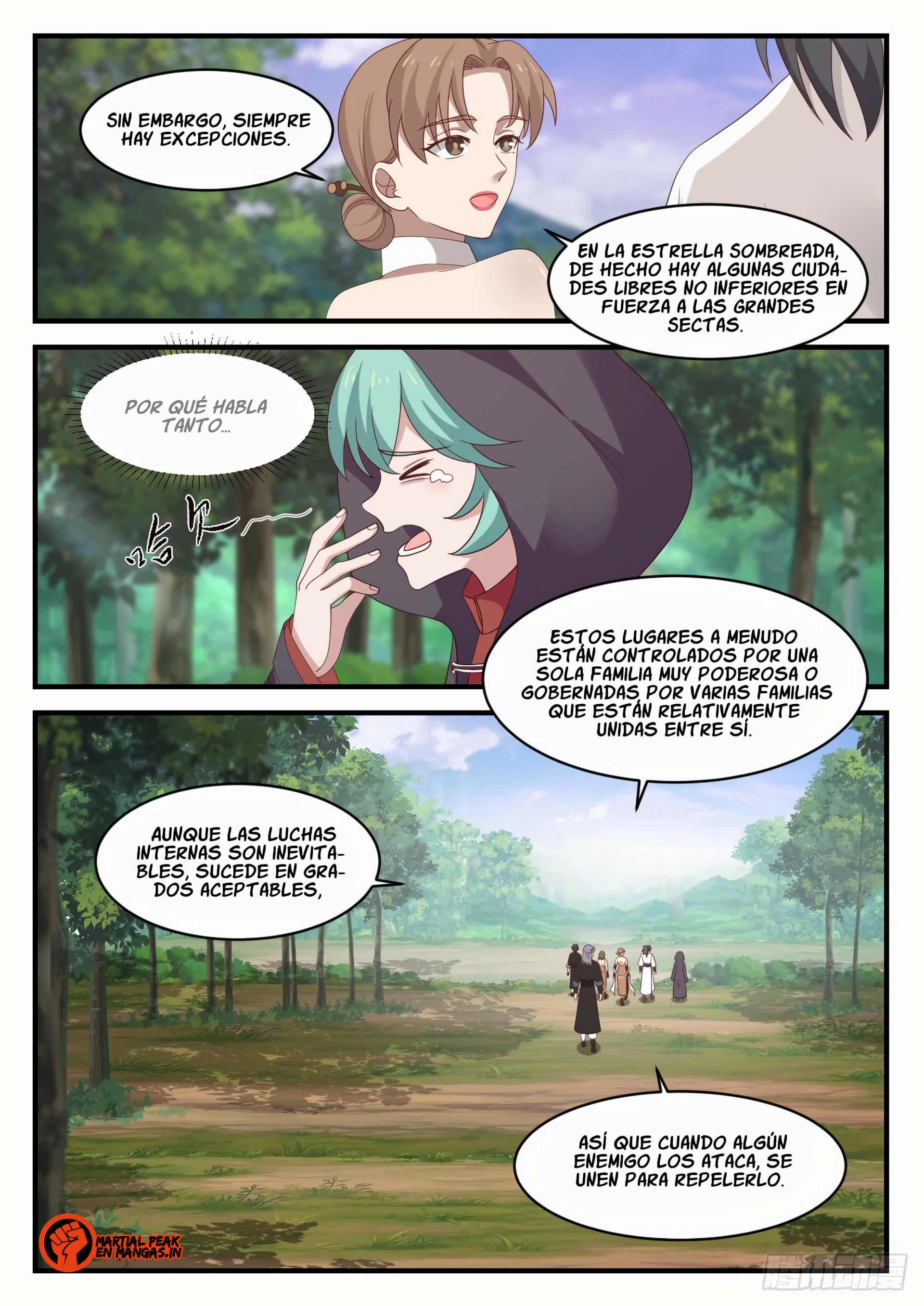 Martial Peak Capitulo 1213 página 5