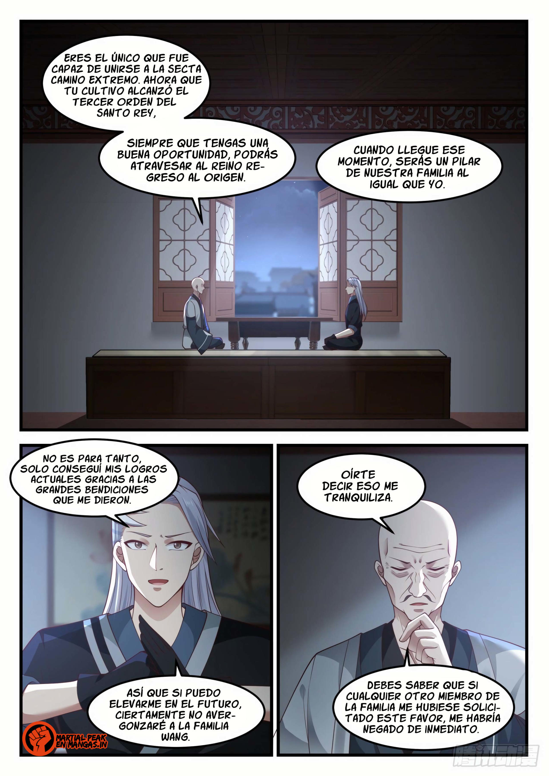 Martial Peak Capitulo 1216 página 3