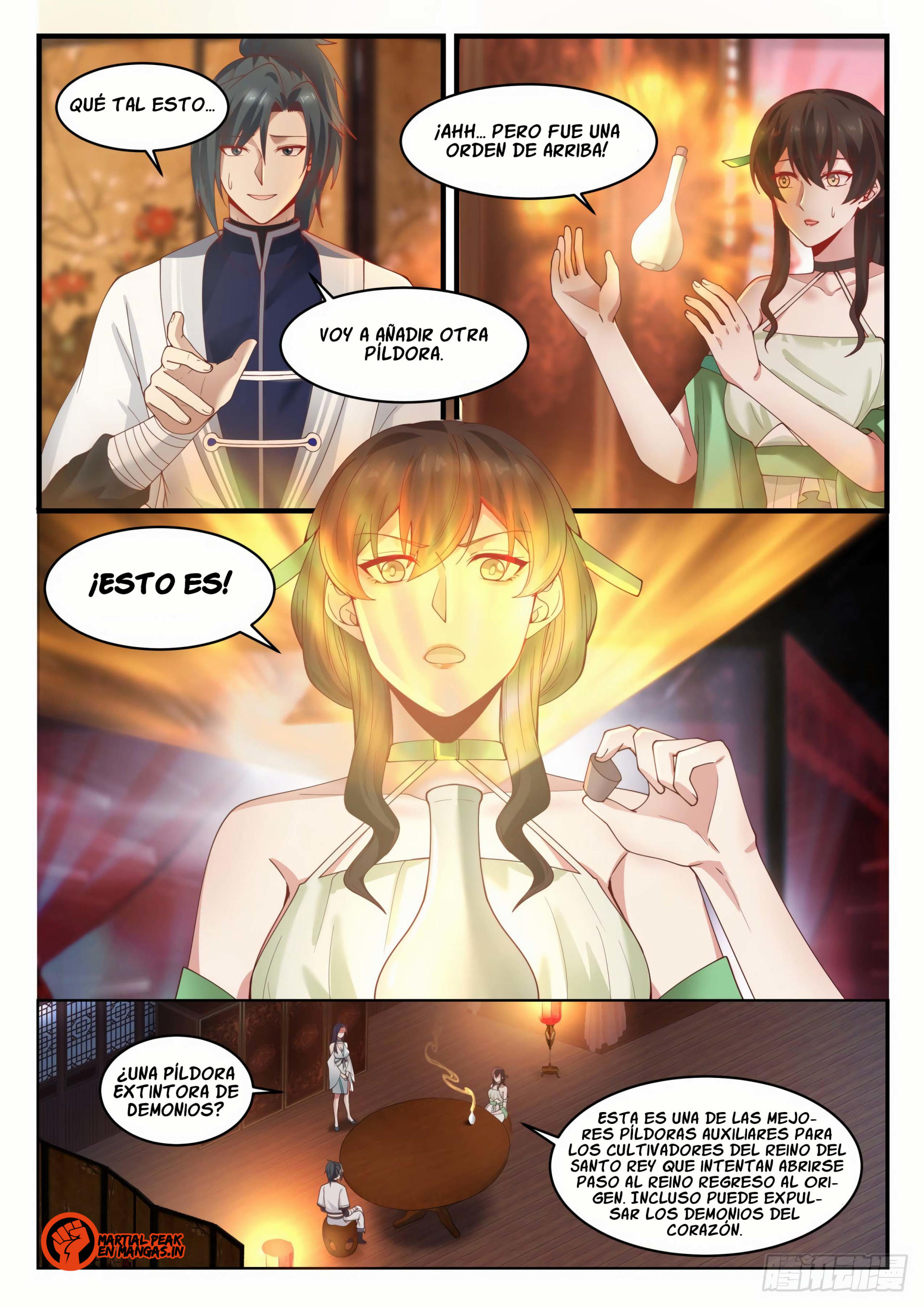 Martial Peak Capitulo 1222 página 5