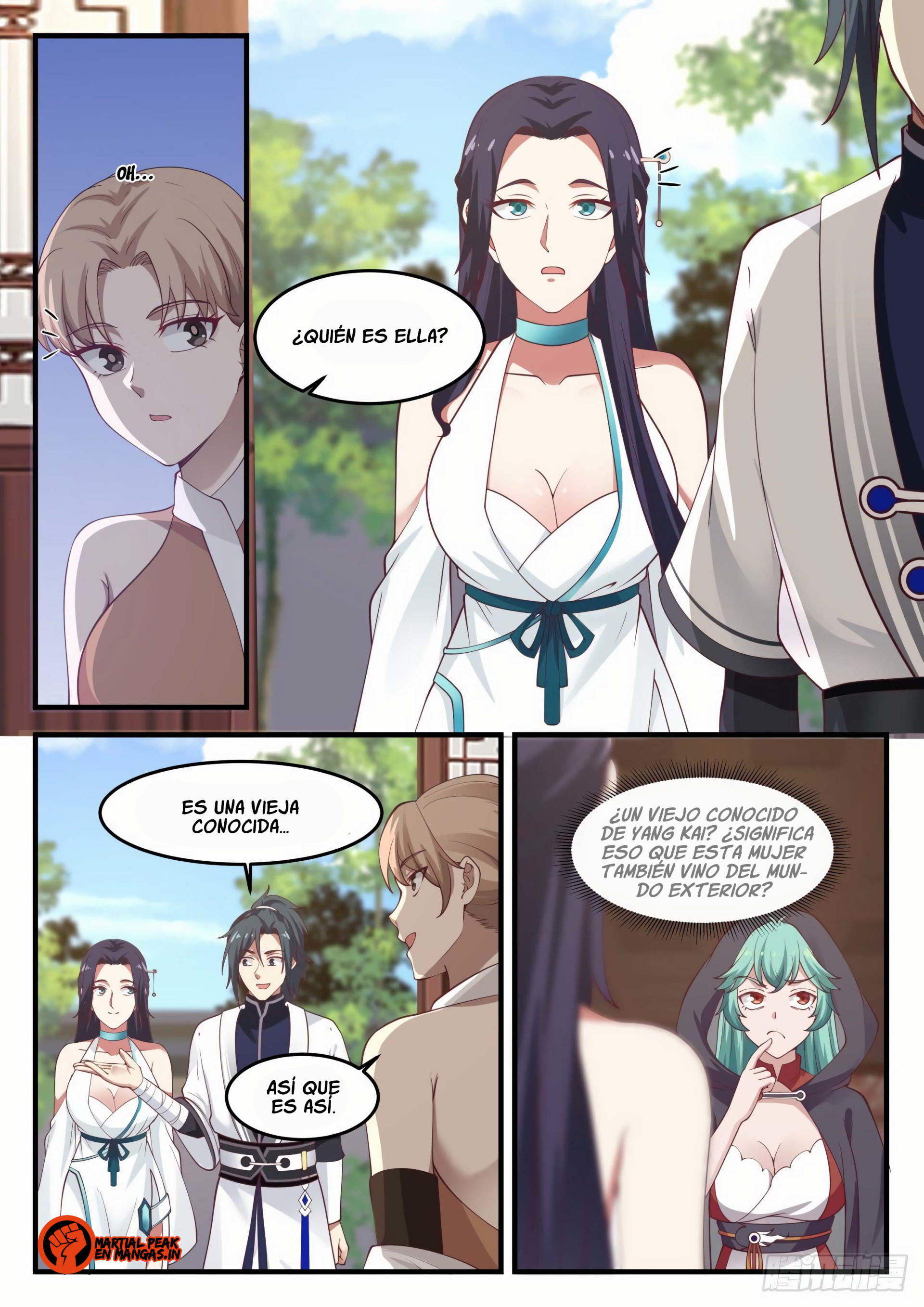 Martial Peak Capitulo 1225 página 3