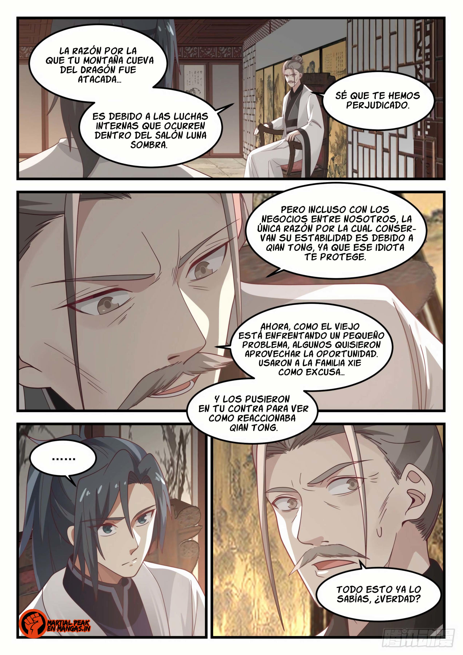 Martial Peak Capitulo 1237 página 6