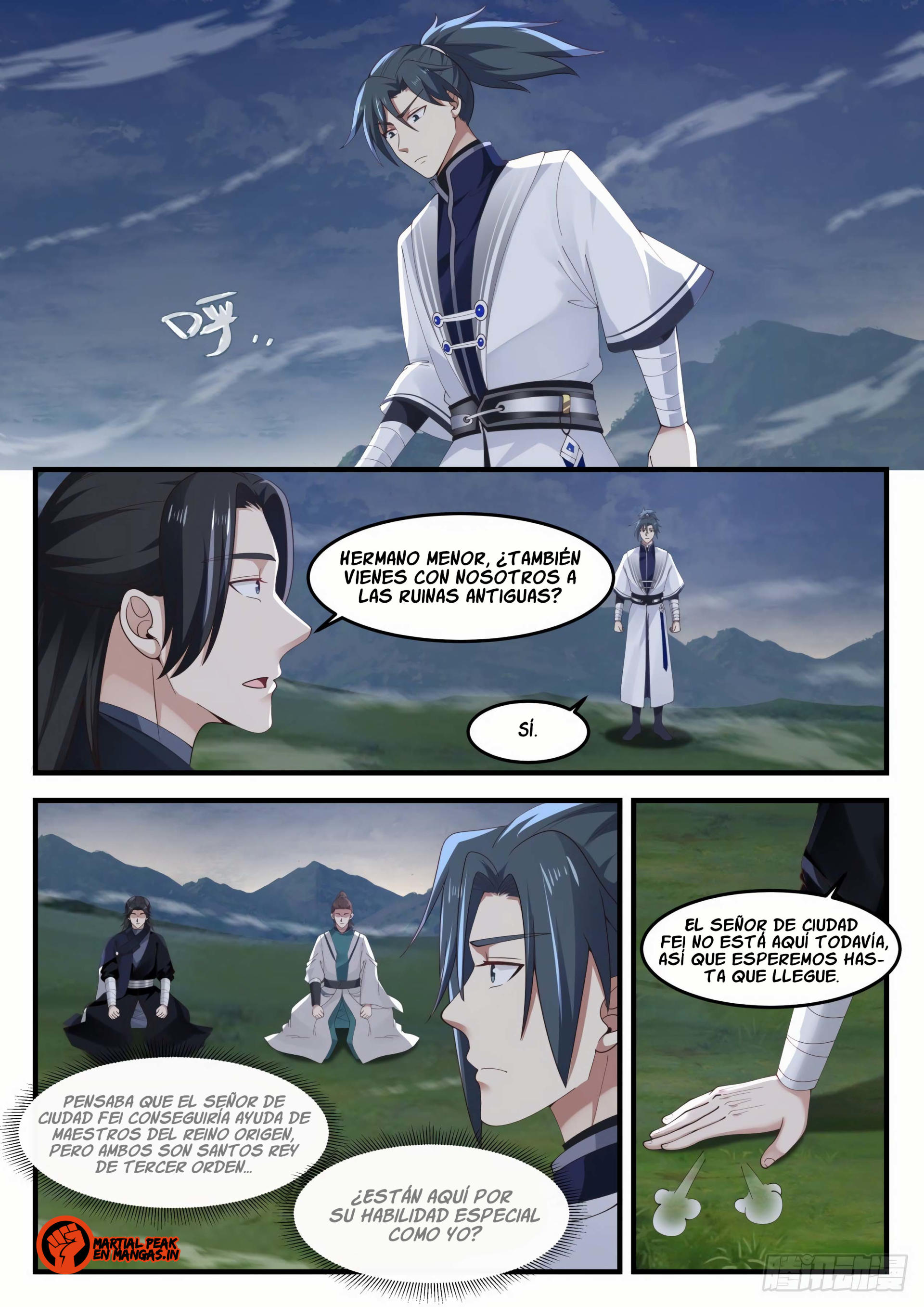 Martial Peak Capitulo 1239 página 3
