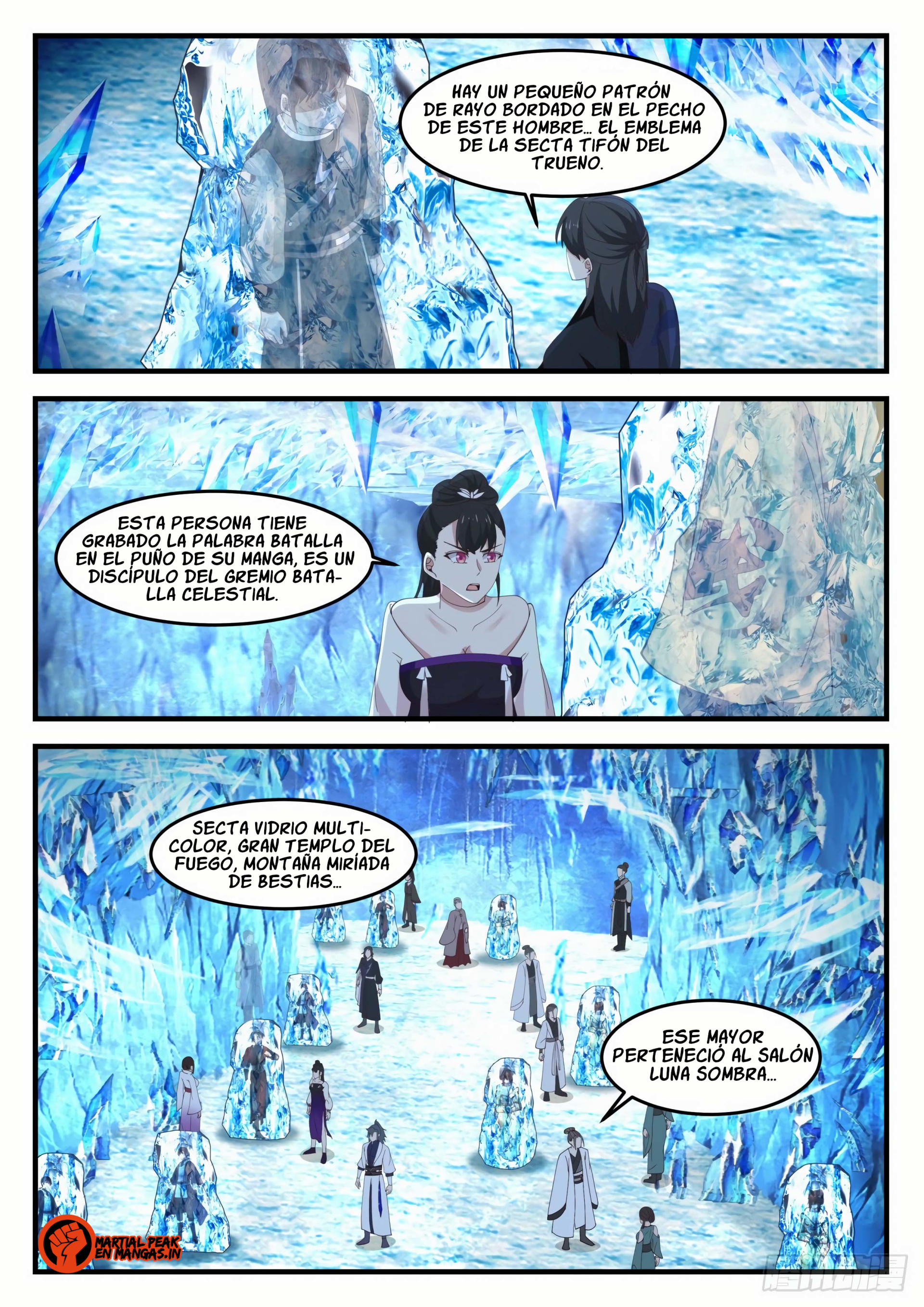 Martial Peak Capitulo 1246 página 10