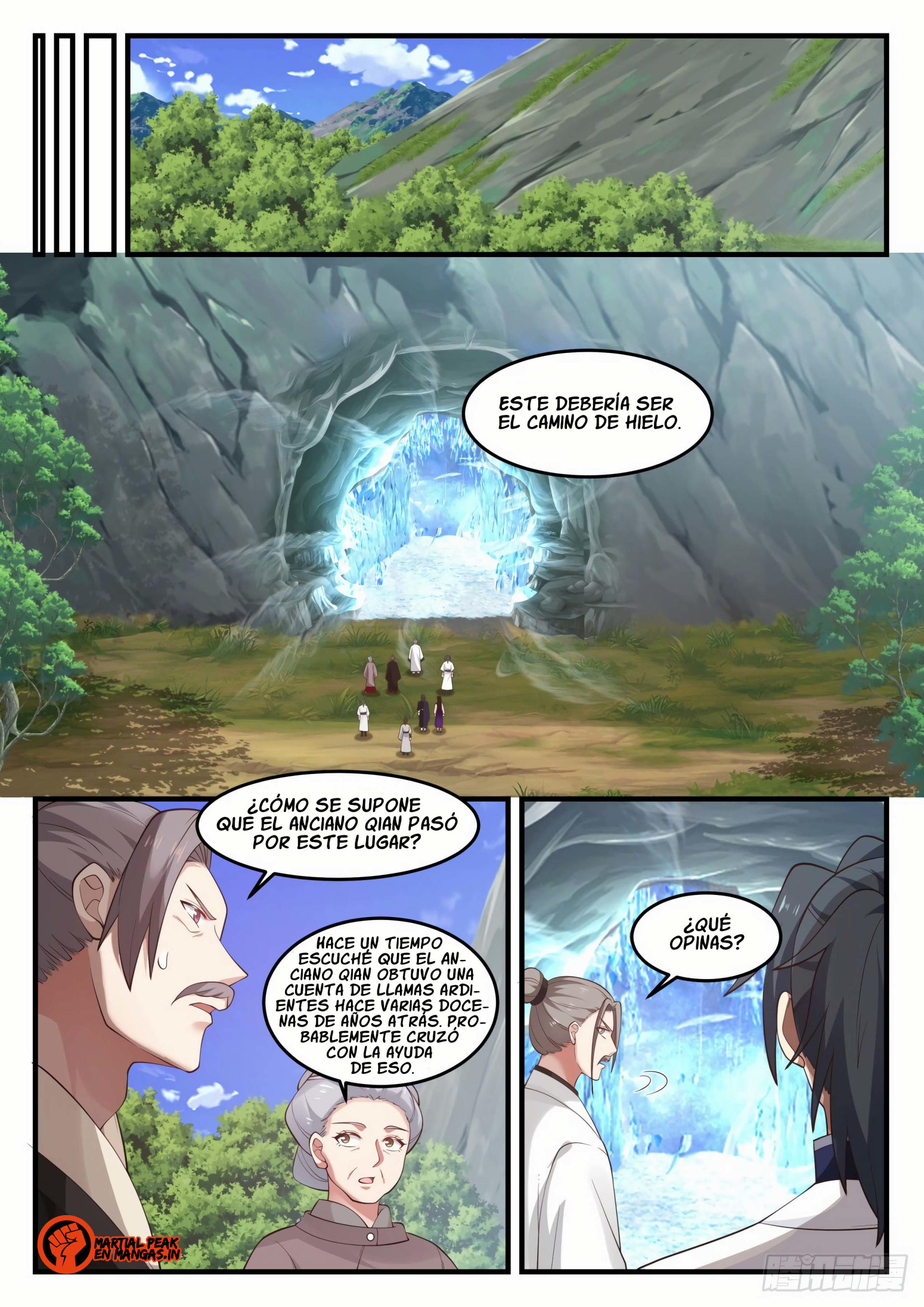 Martial Peak Capitulo 1246 página 3